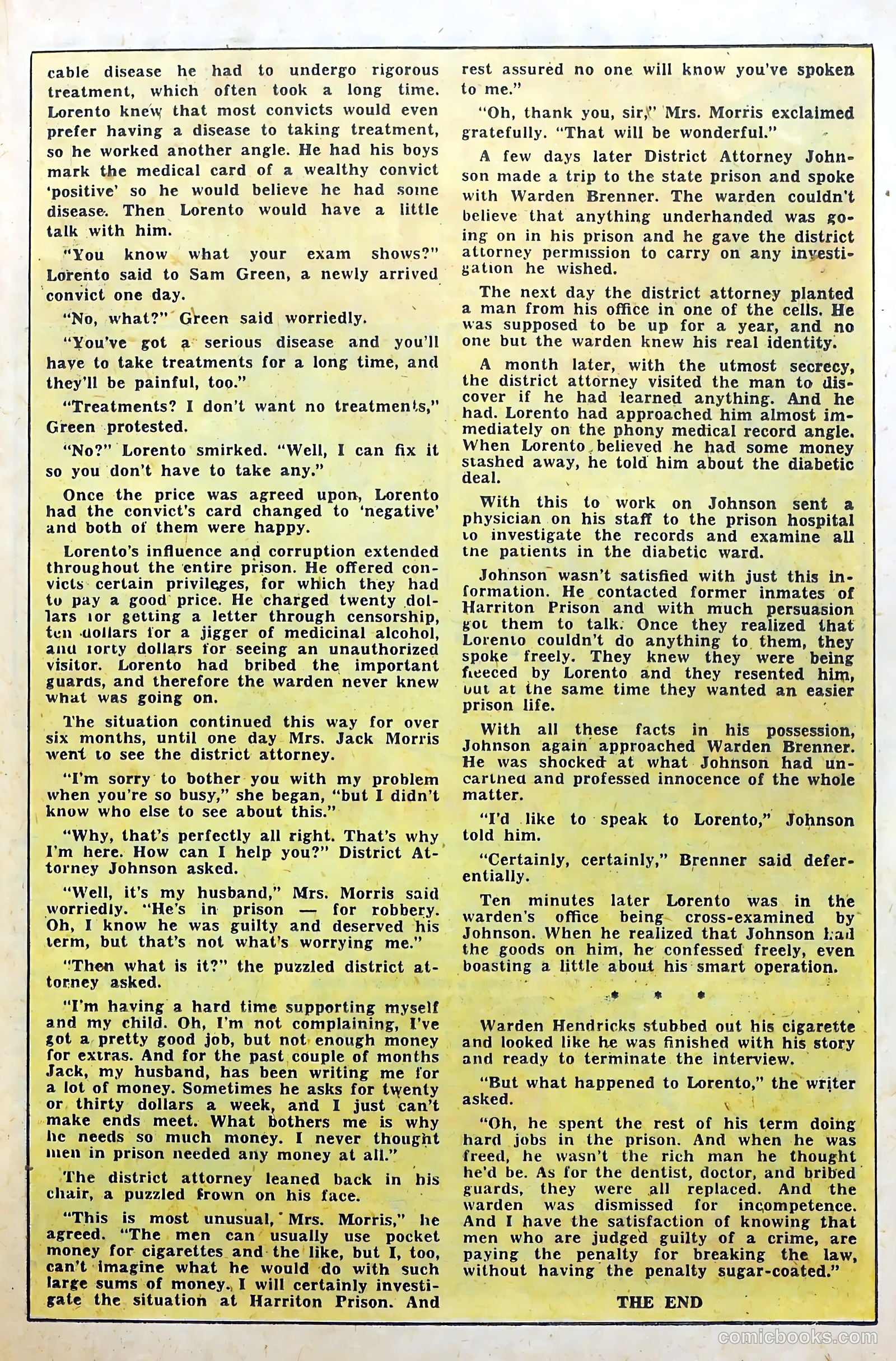 Crime Does Not Pay #111 — page 23 of 36