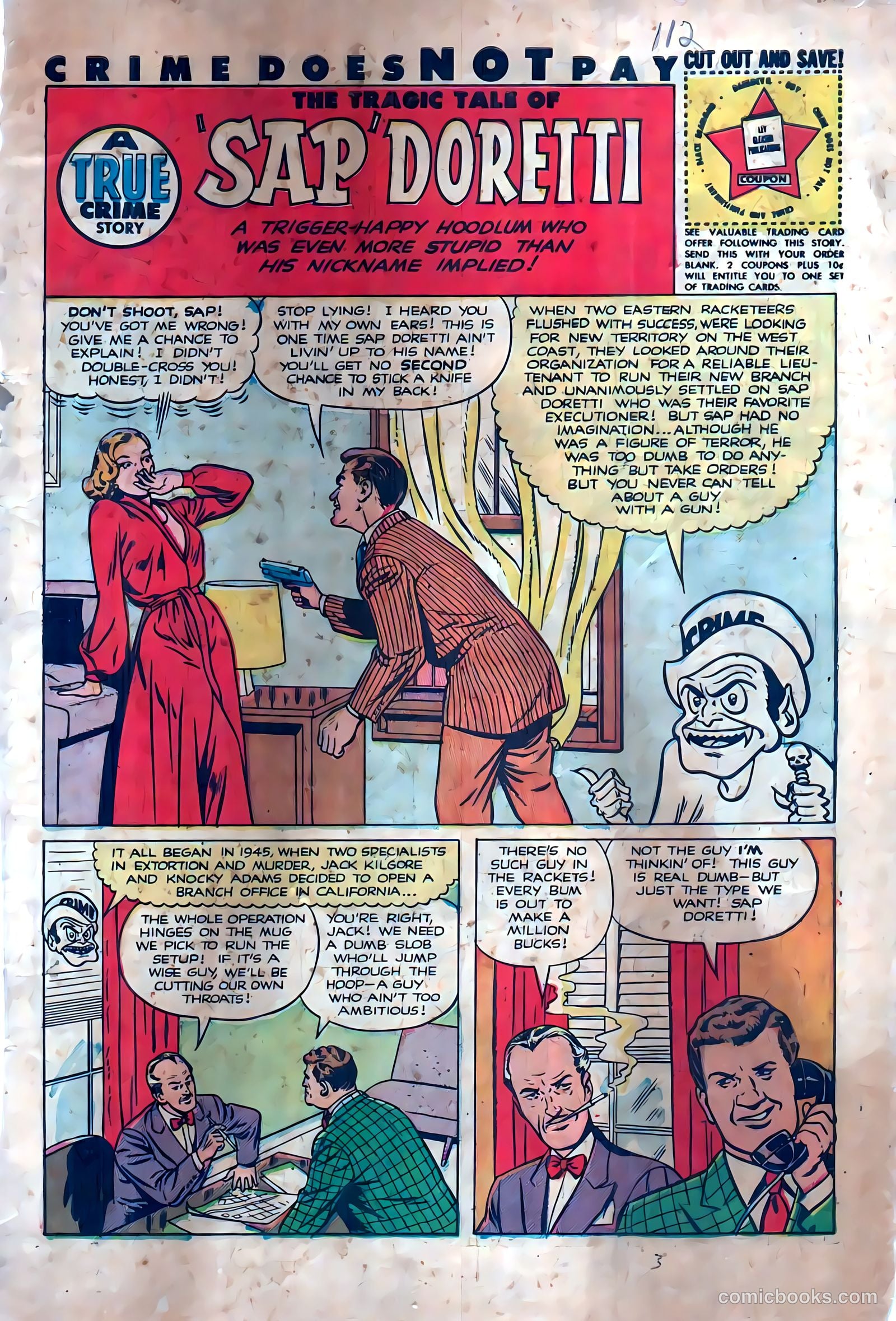 Crime Does Not Pay #112 — page 3 of 36