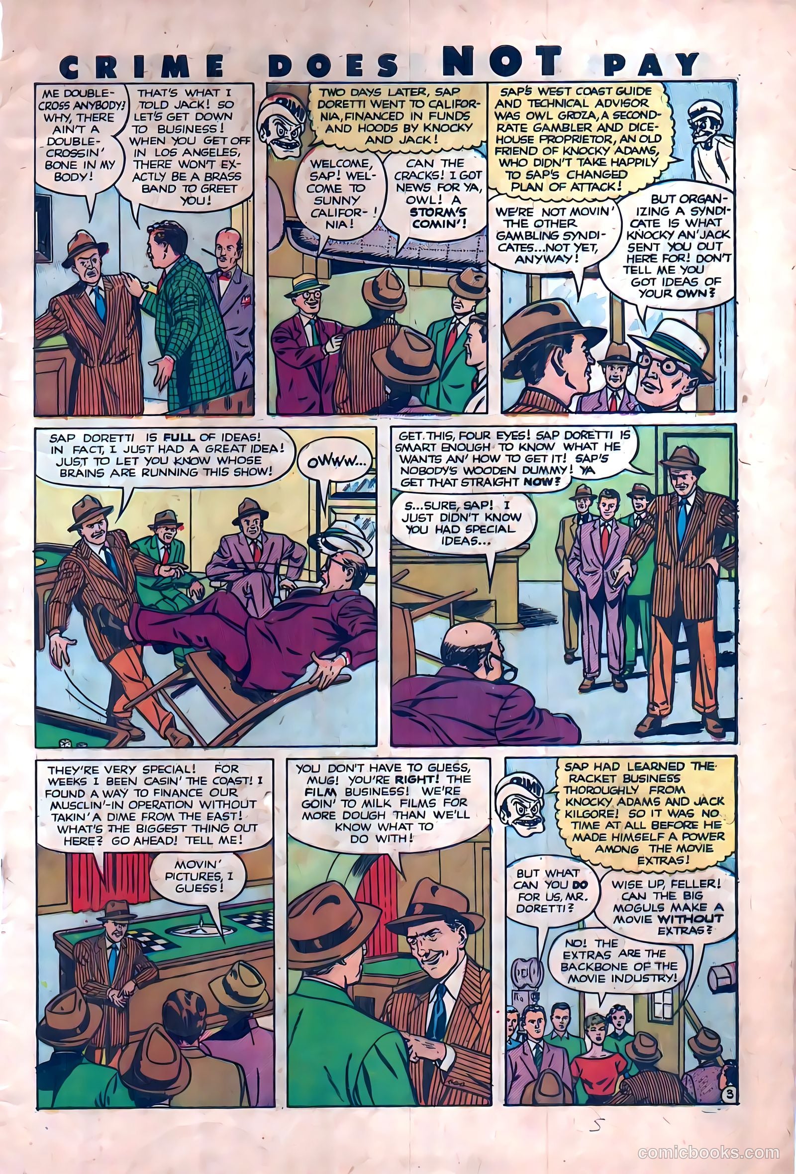 Crime Does Not Pay #112 — page 5 of 36