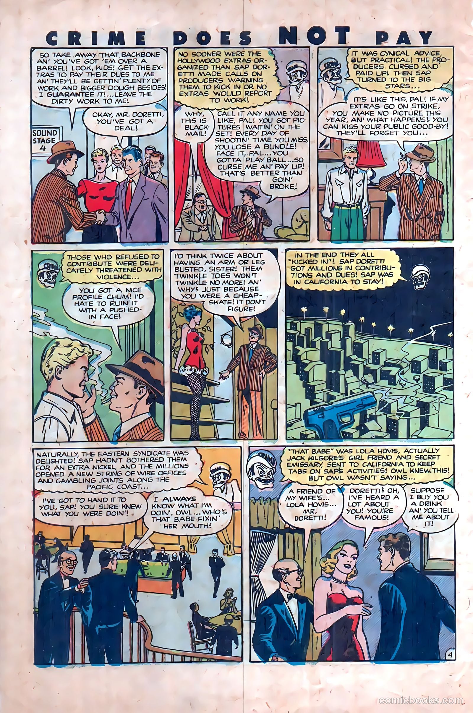 Crime Does Not Pay #112 — page 6 of 36