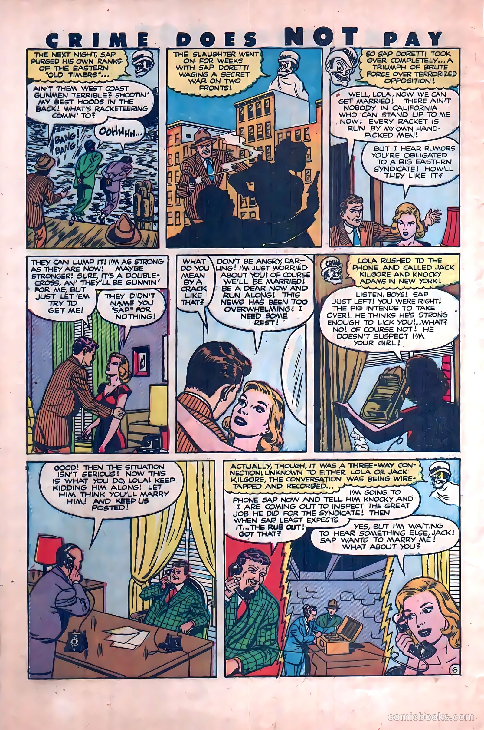 Crime Does Not Pay #112 — page 8 of 36
