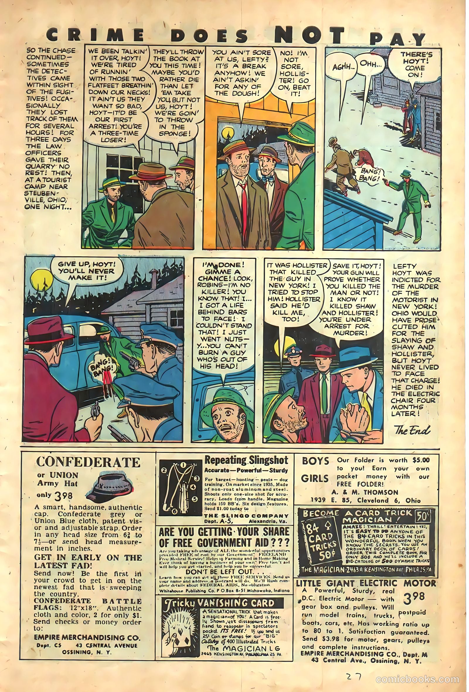 Crime Does Not Pay #112 — page 27 of 36