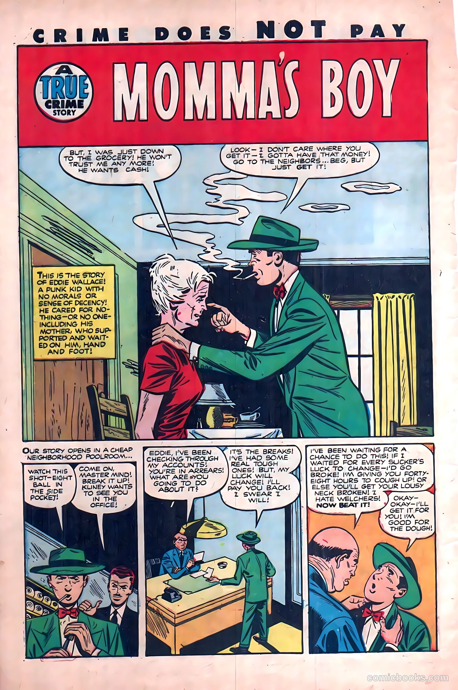 Crime Does Not Pay #112 — page 28 of 36