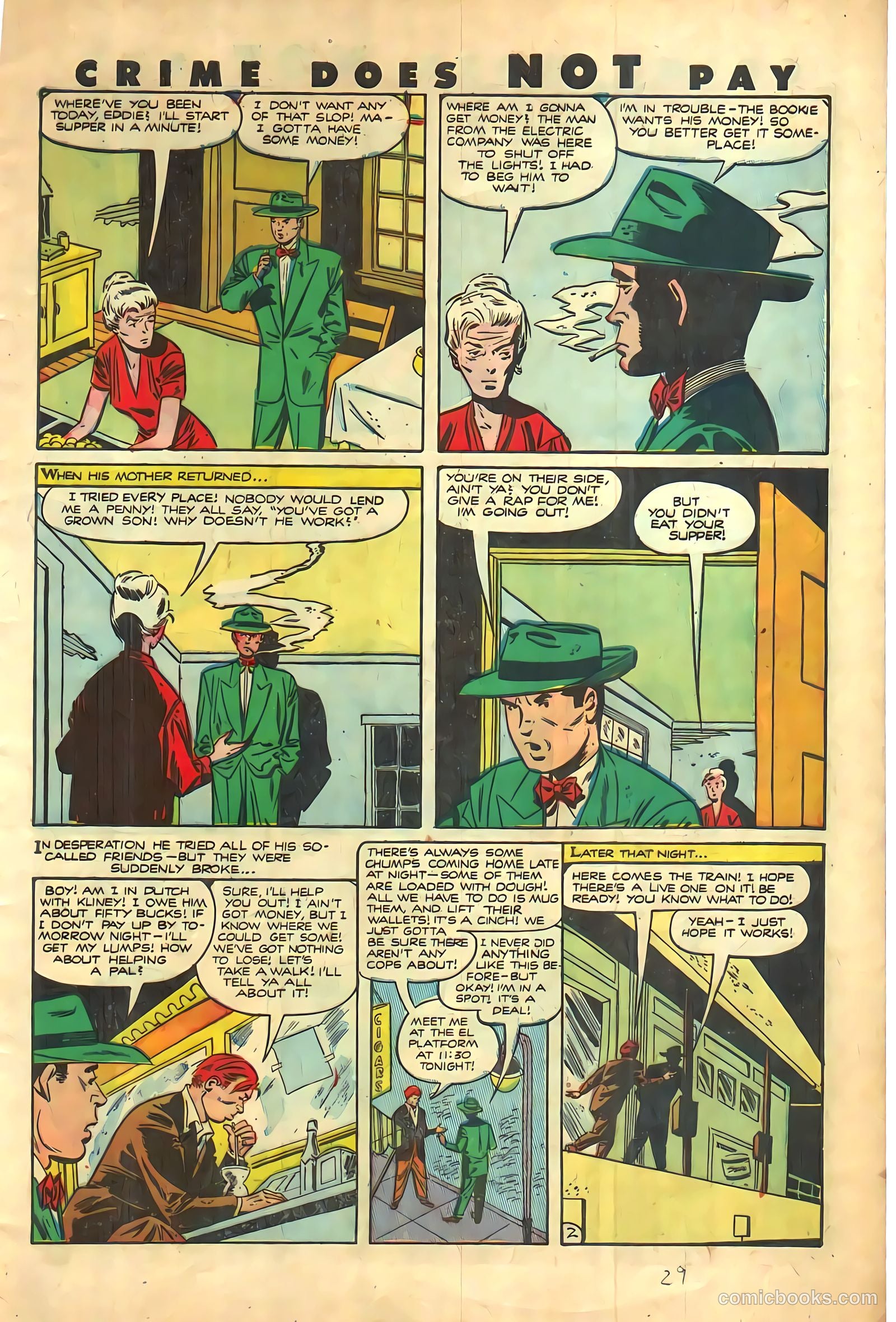 Crime Does Not Pay #112 — page 29 of 36