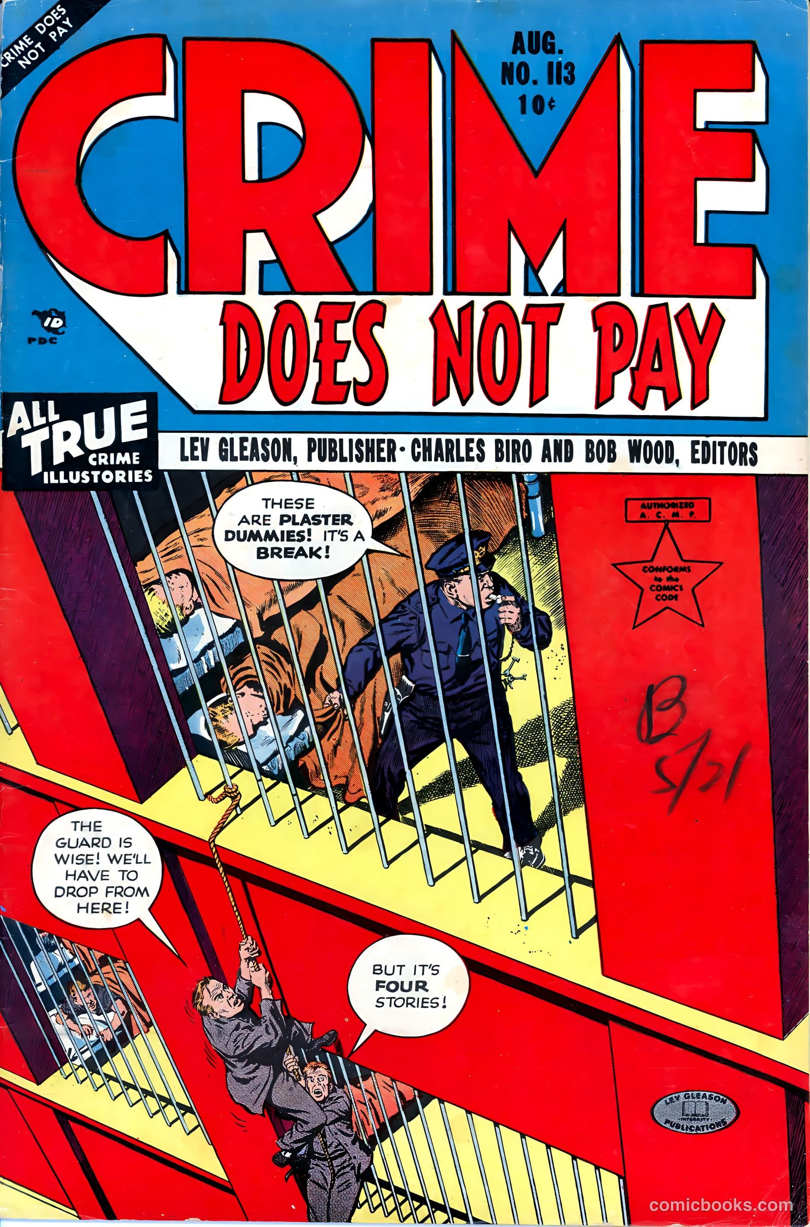 Crime Does Not Pay #113 — page 1 of 36