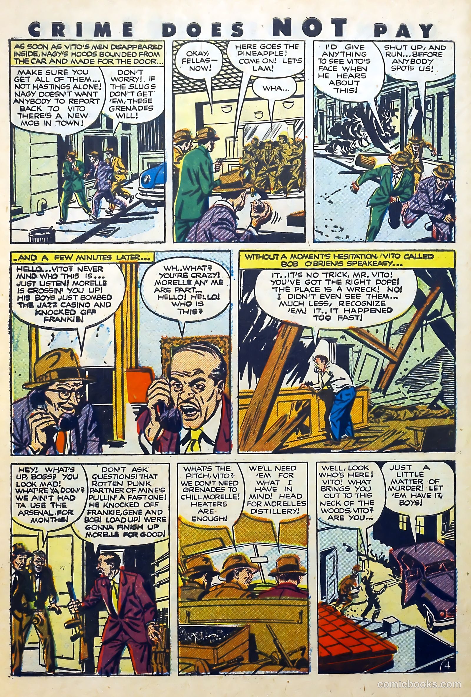 Crime Does Not Pay #113 — page 6 of 36