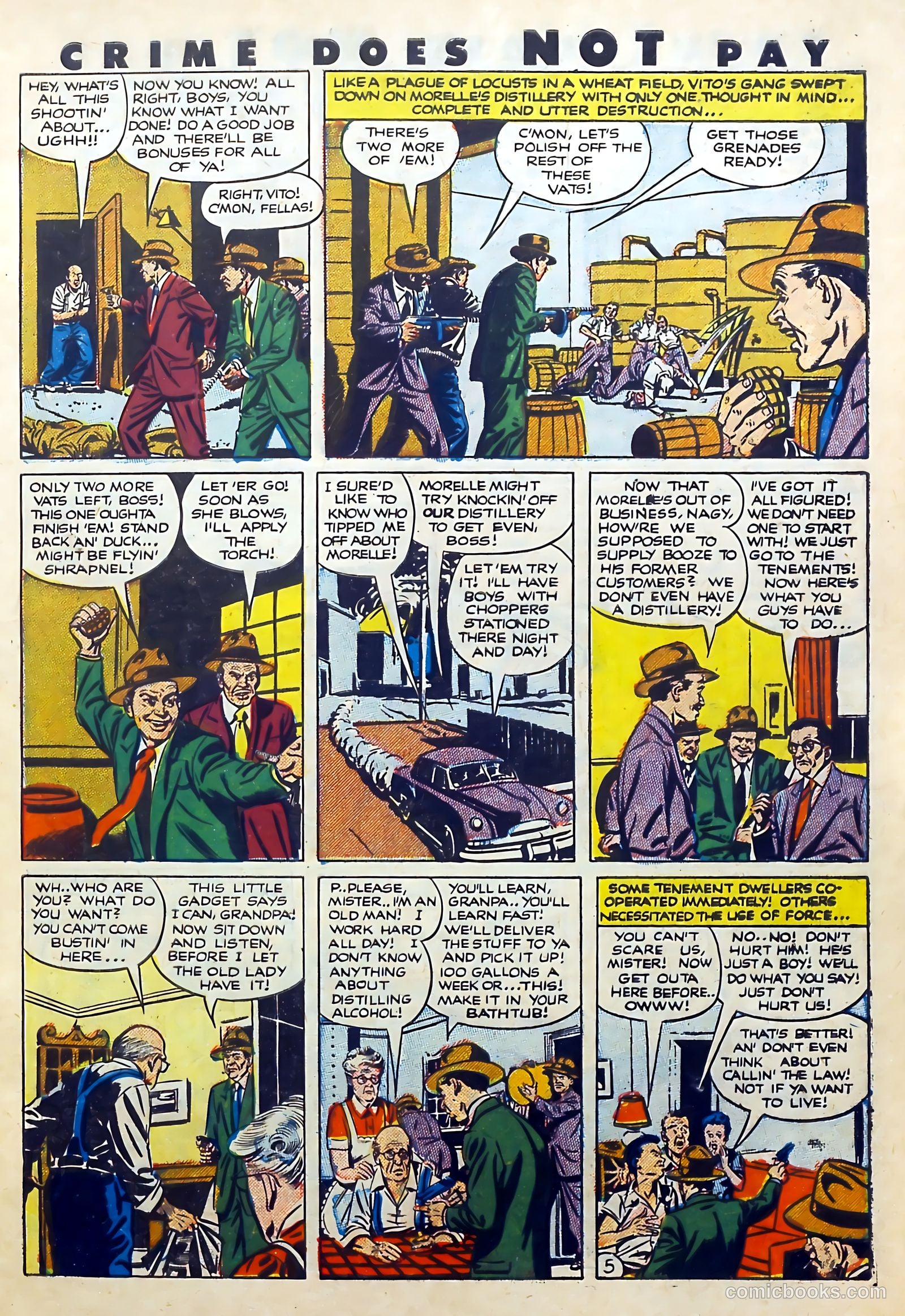 Crime Does Not Pay #113 — page 7 of 36