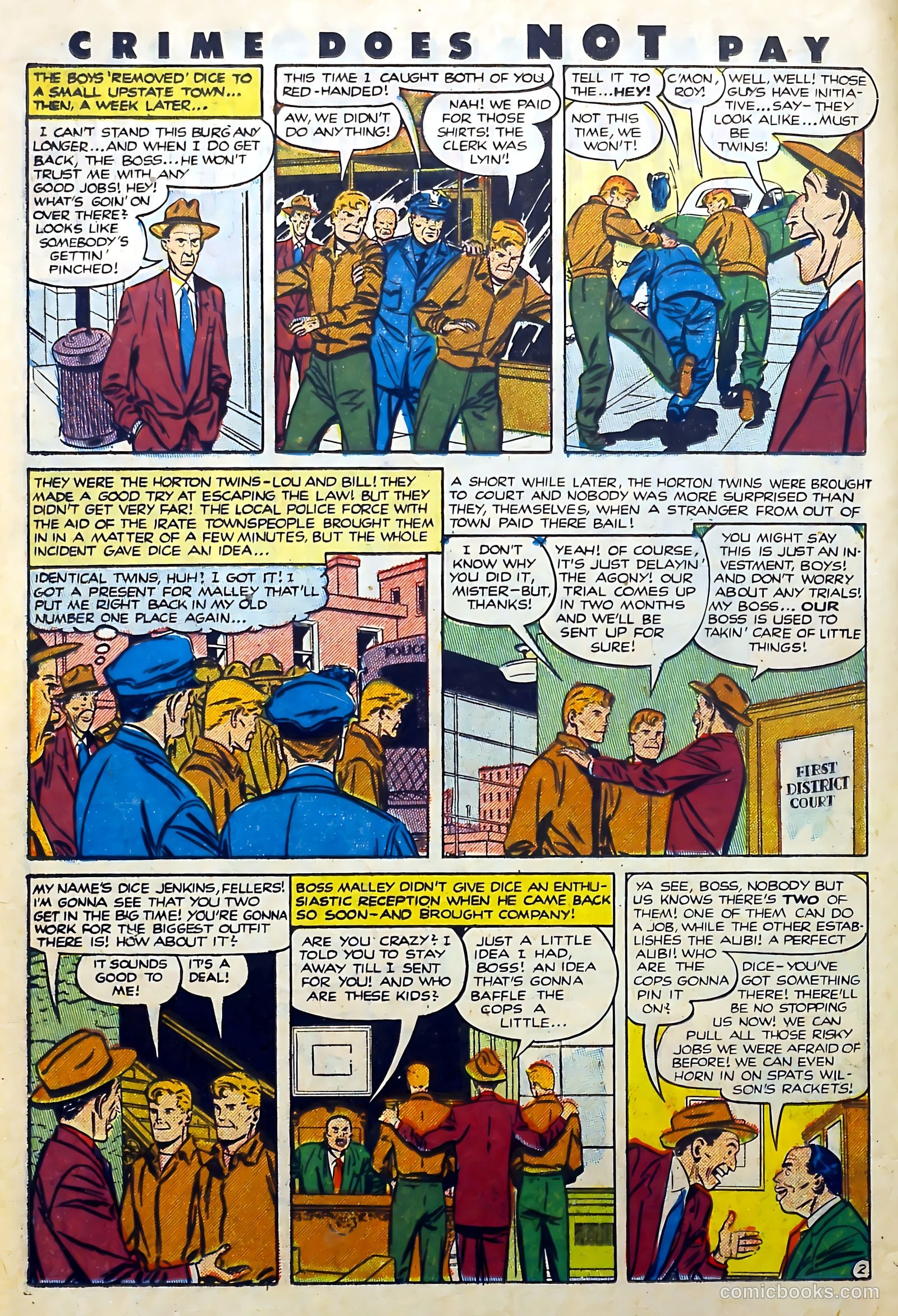Crime Does Not Pay #113 — page 14 of 36