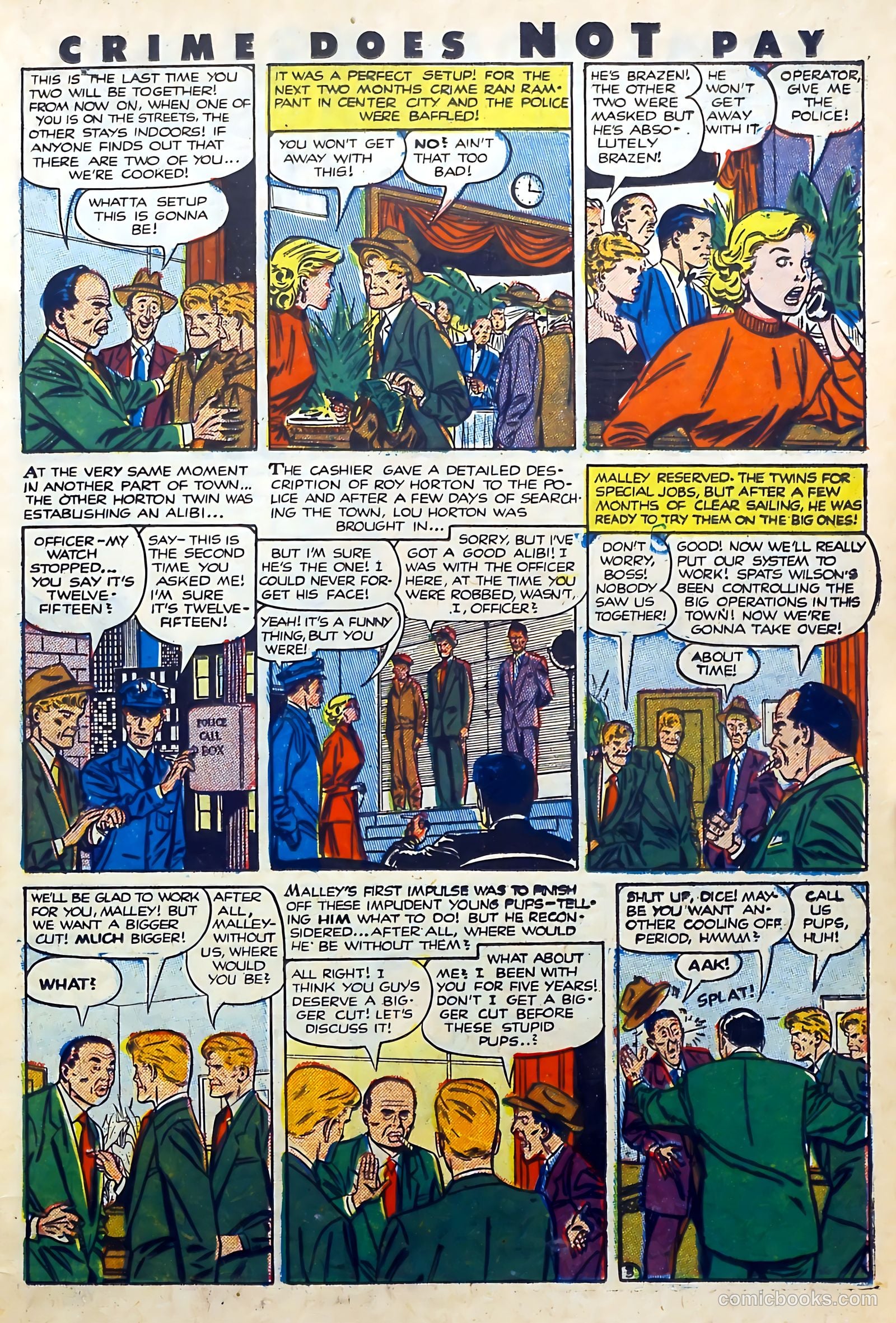 Crime Does Not Pay #113 — page 15 of 36