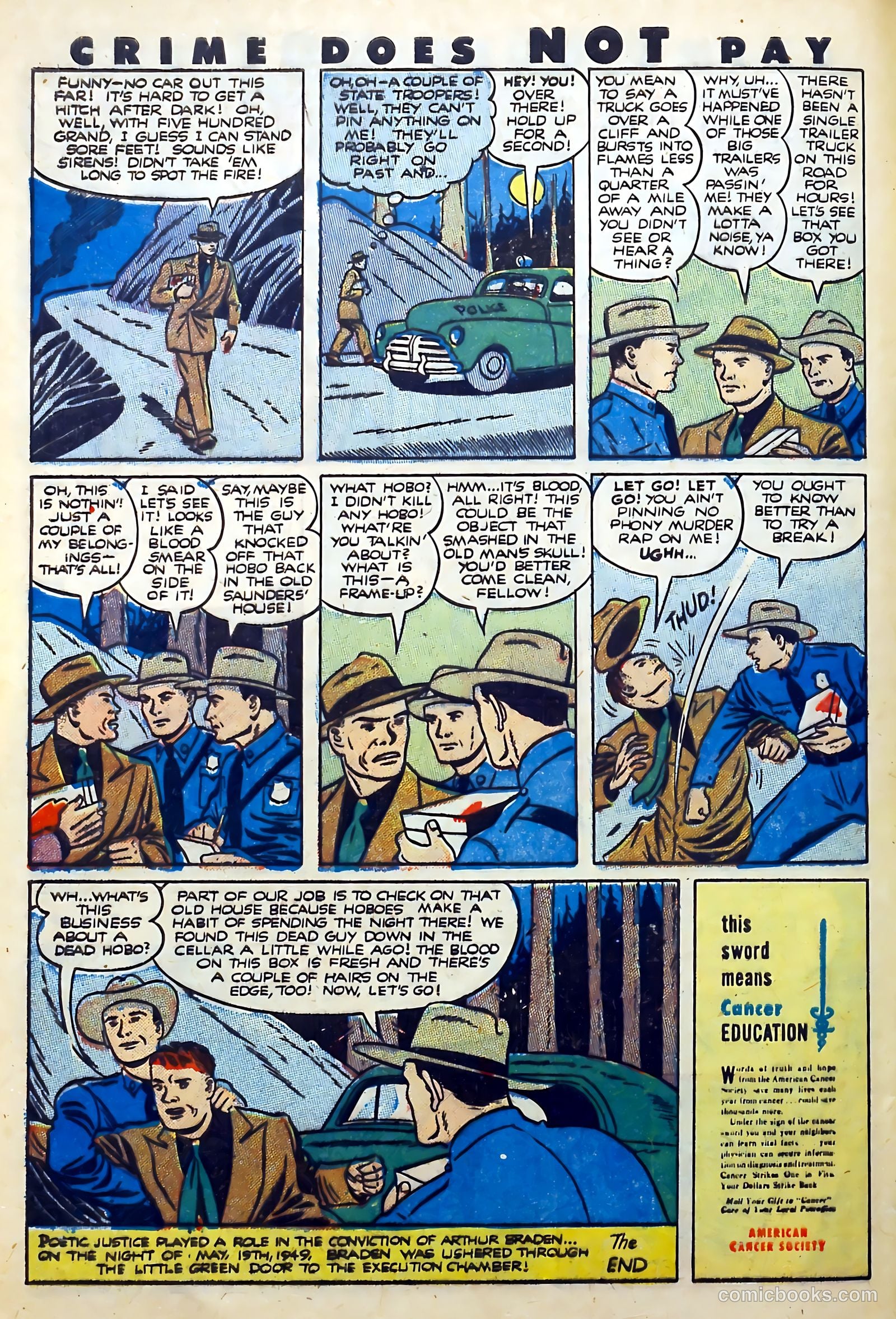 Crime Does Not Pay #113 — page 32 of 36
