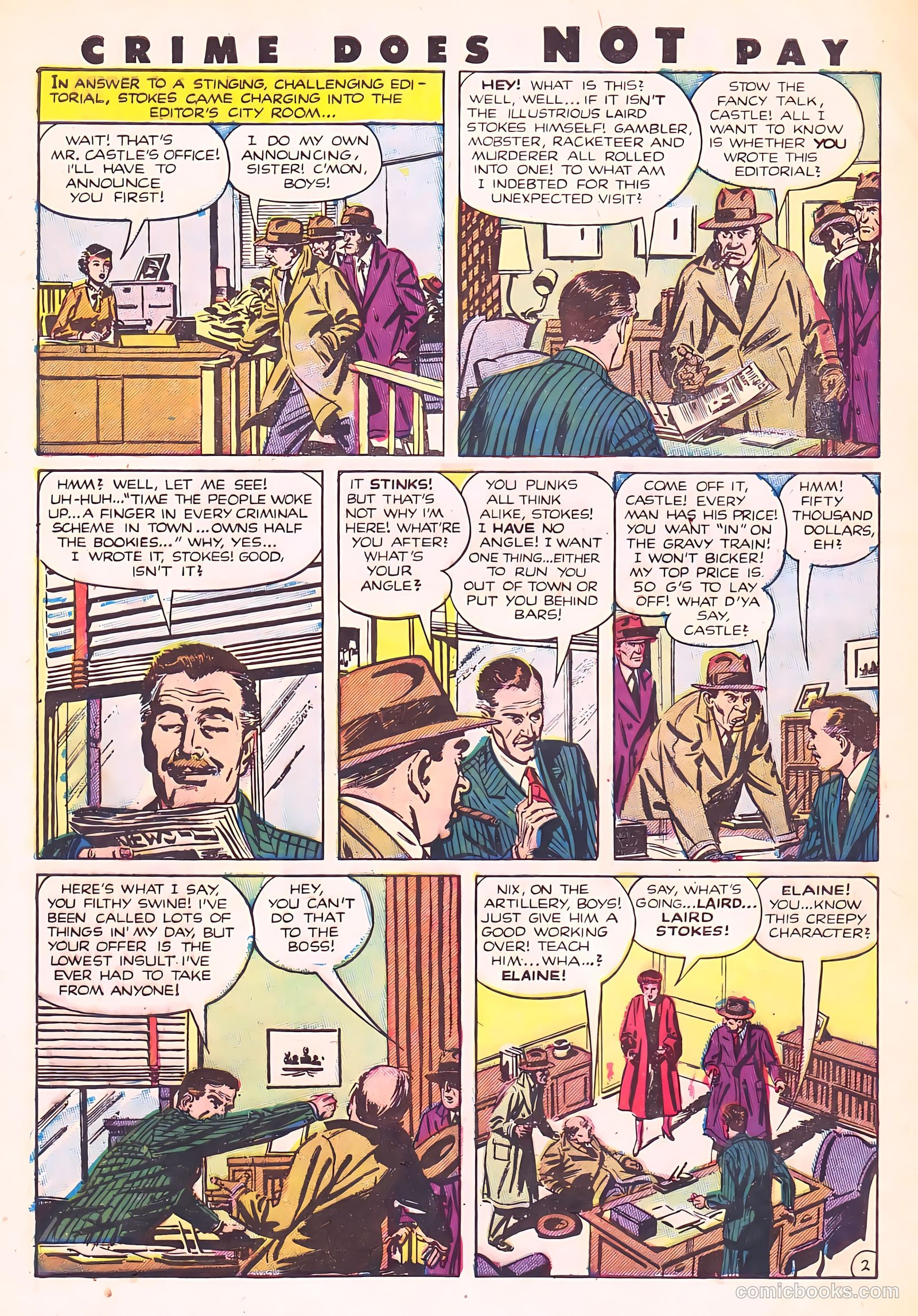 Crime Does Not Pay #114 — page 4 of 36