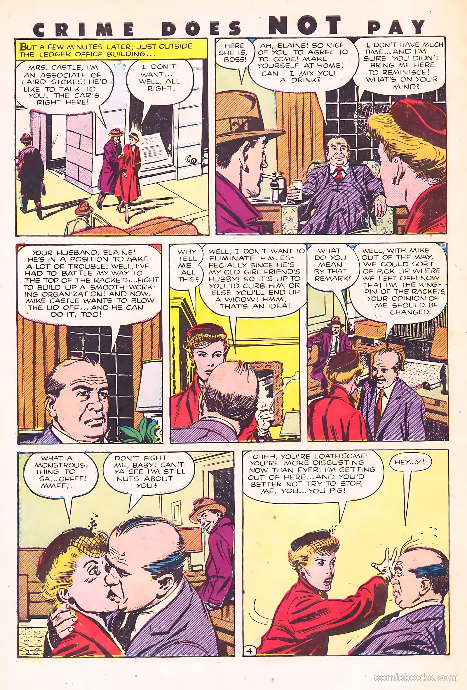 Crime Does Not Pay #114 — page 6 of 36