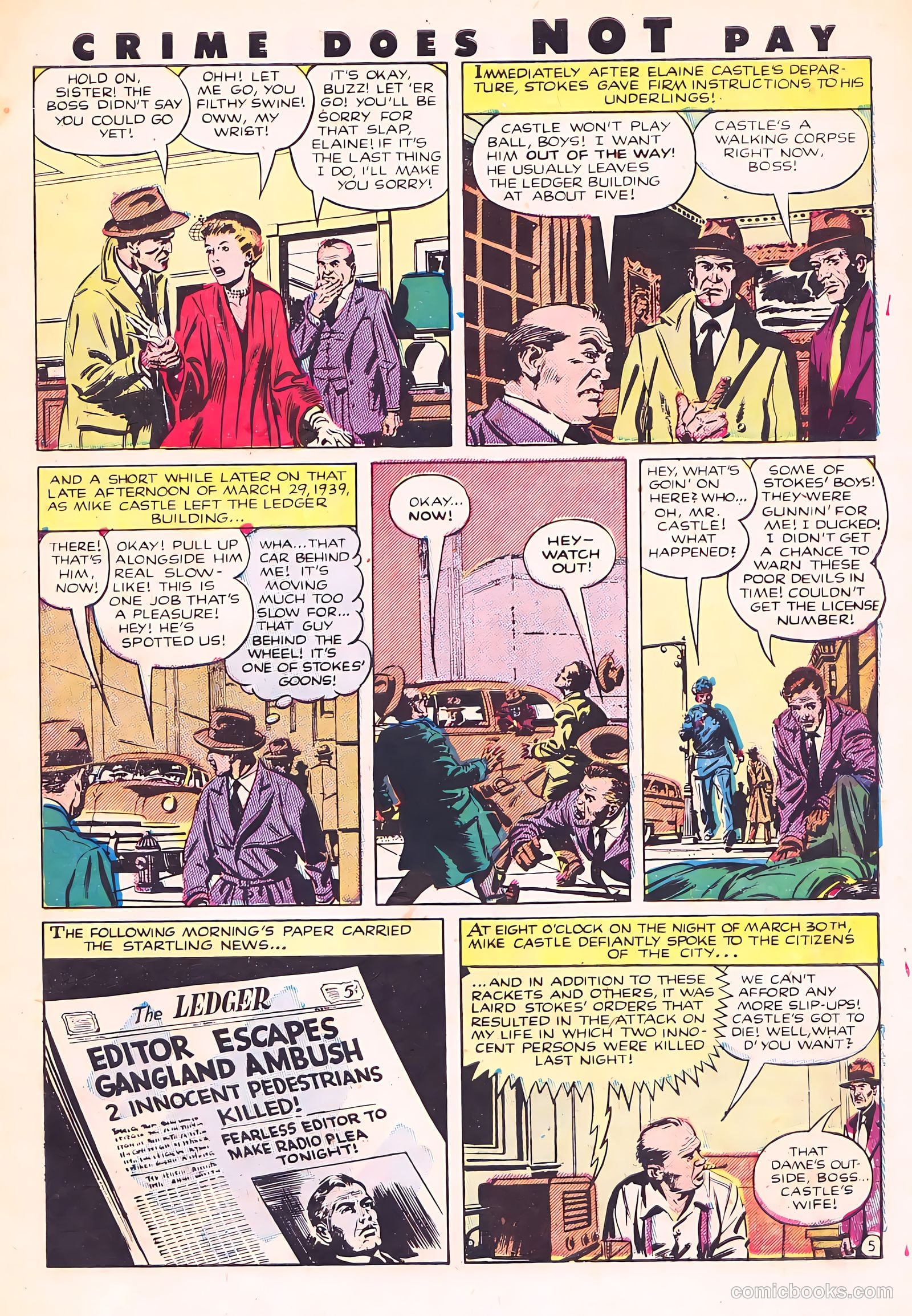 Crime Does Not Pay #114 — page 7 of 36