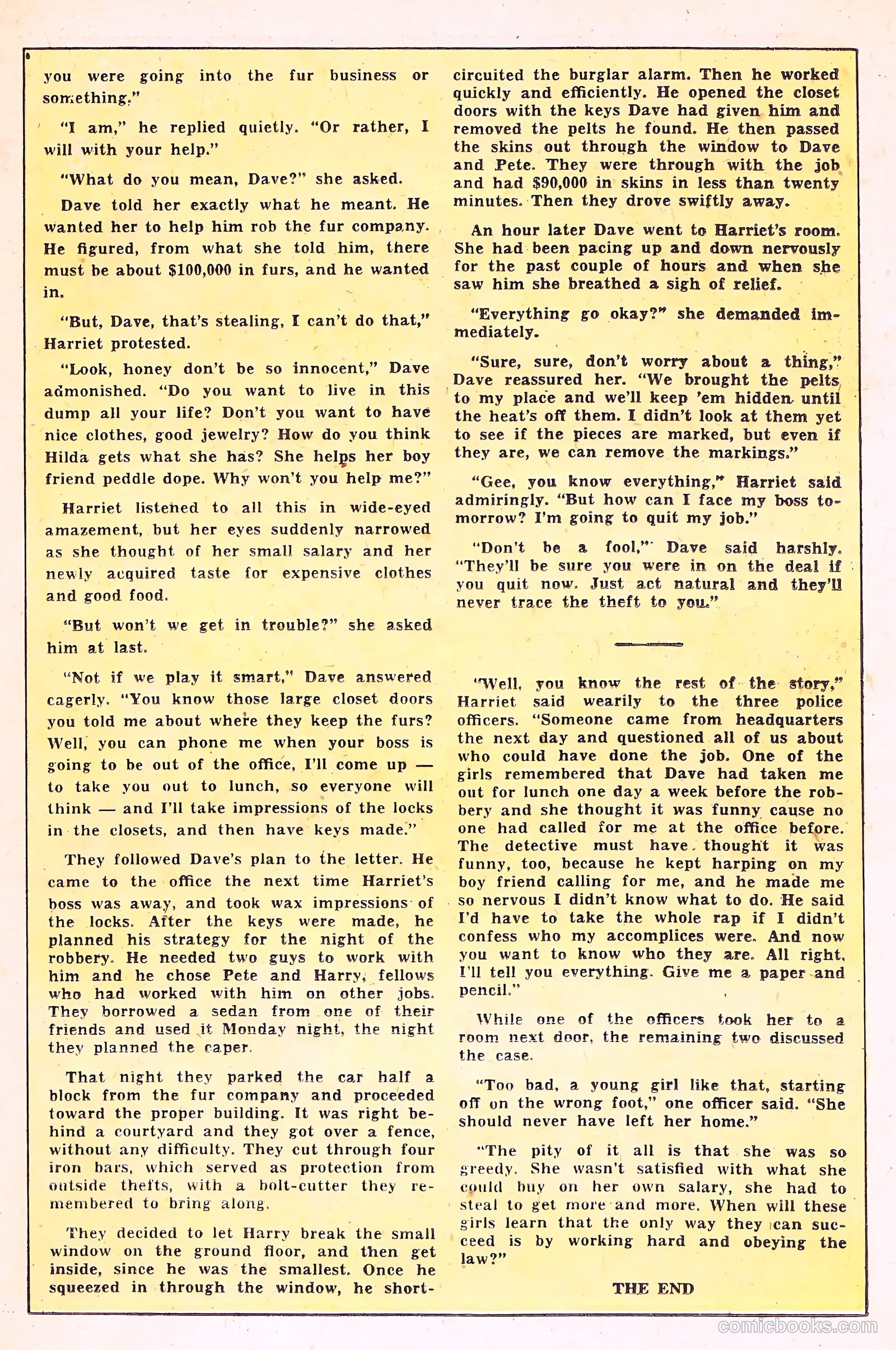 Crime Does Not Pay #114 — page 19 of 36