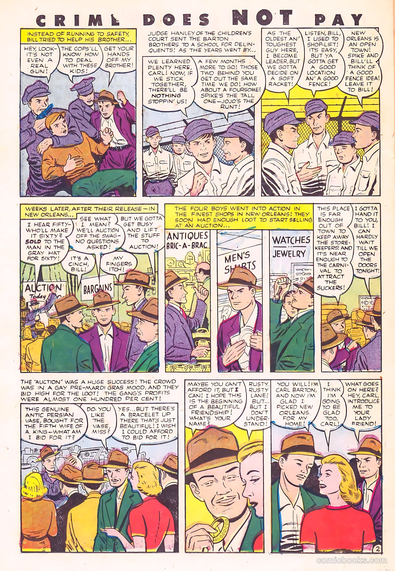 Crime Does Not Pay #114 — page 22 of 36