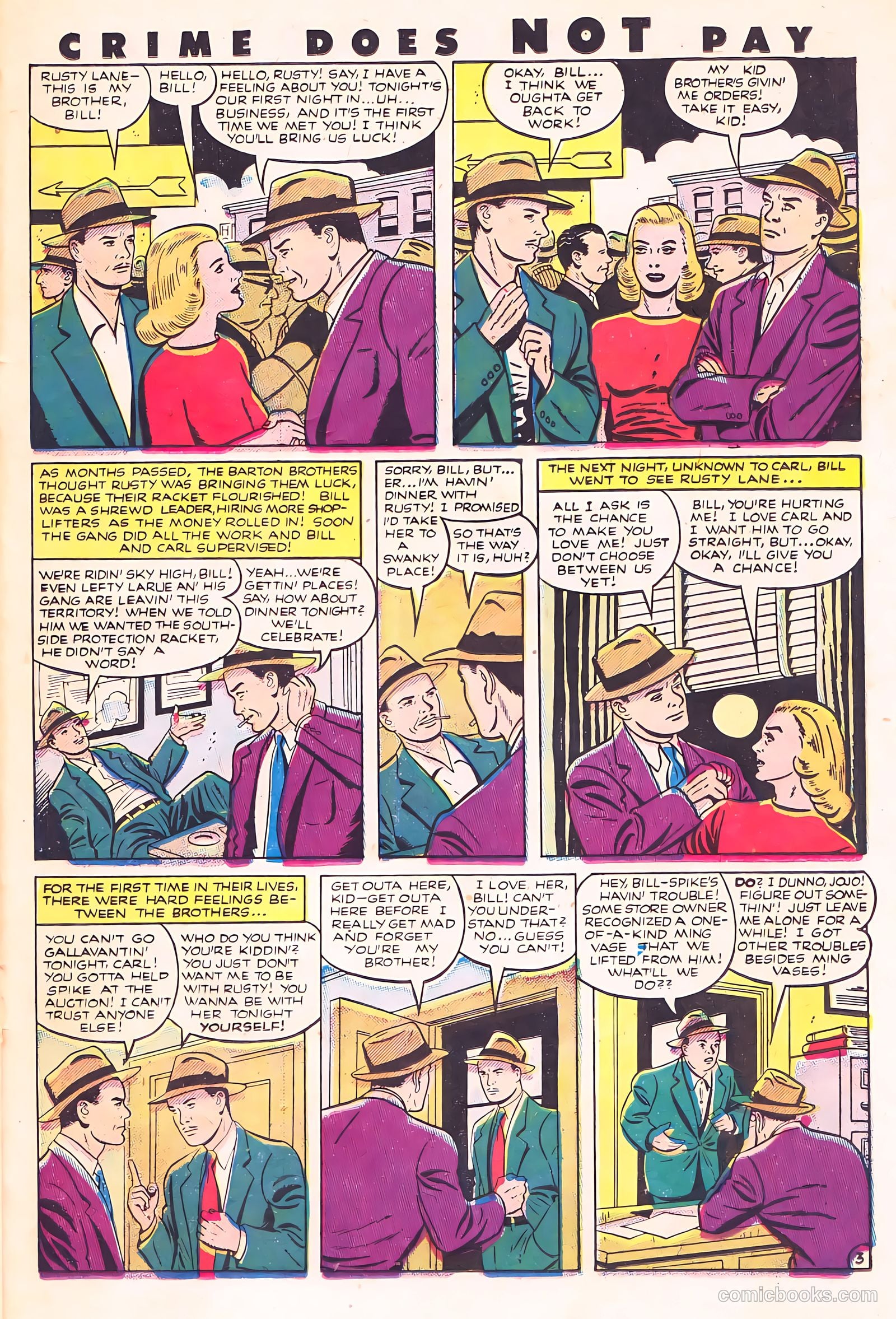 Crime Does Not Pay #114 — page 23 of 36