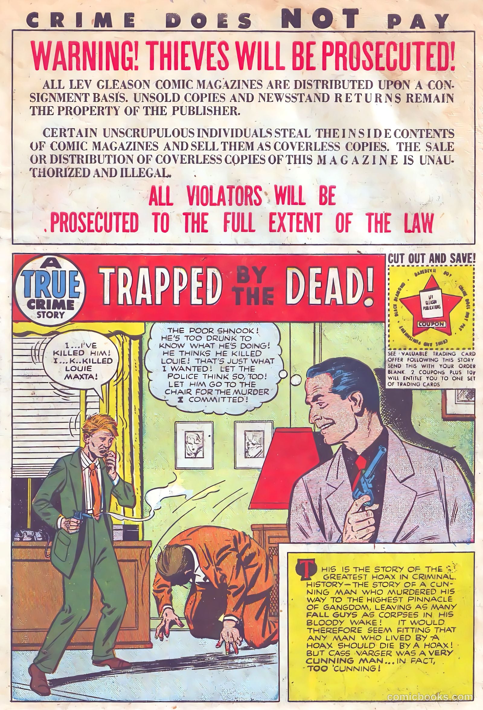 Crime Does Not Pay #115 — page 3 of 36