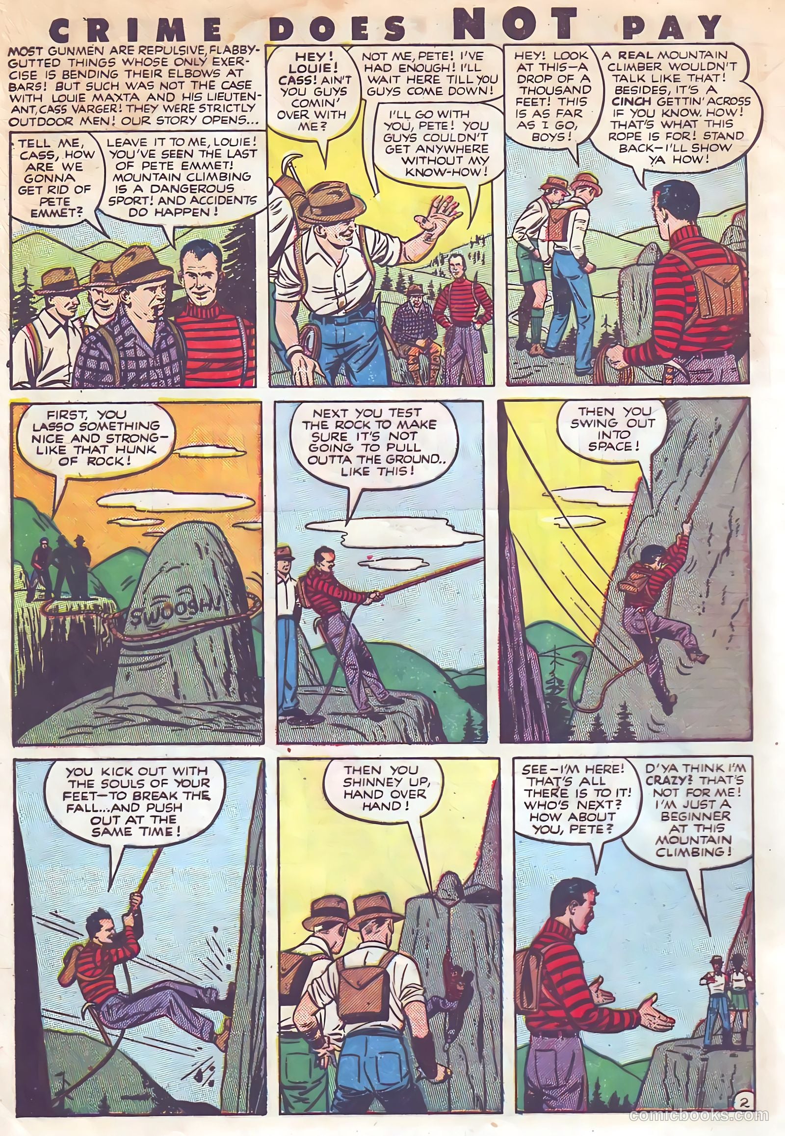 Crime Does Not Pay #115 — page 4 of 36
