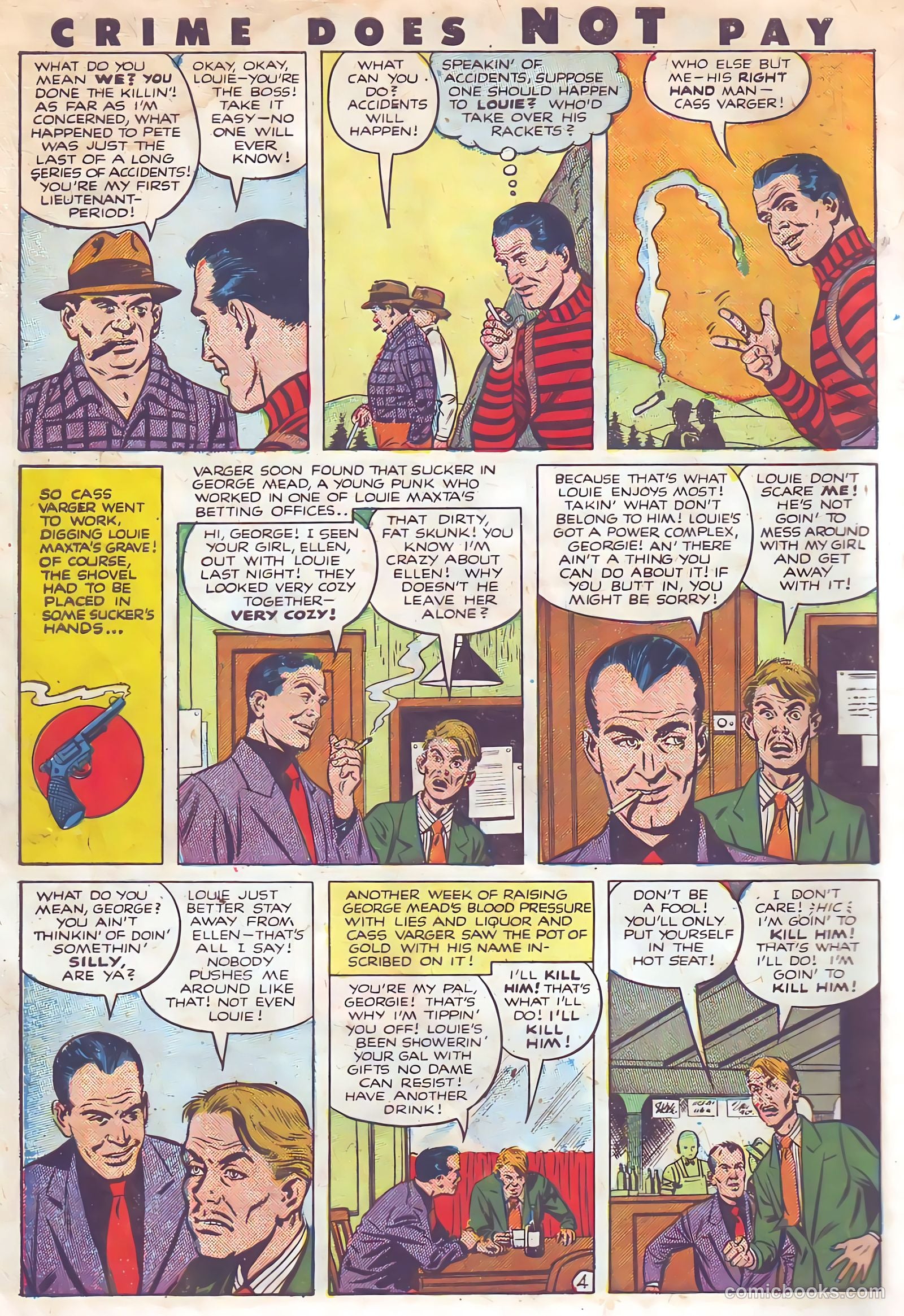Crime Does Not Pay #115 — page 6 of 36