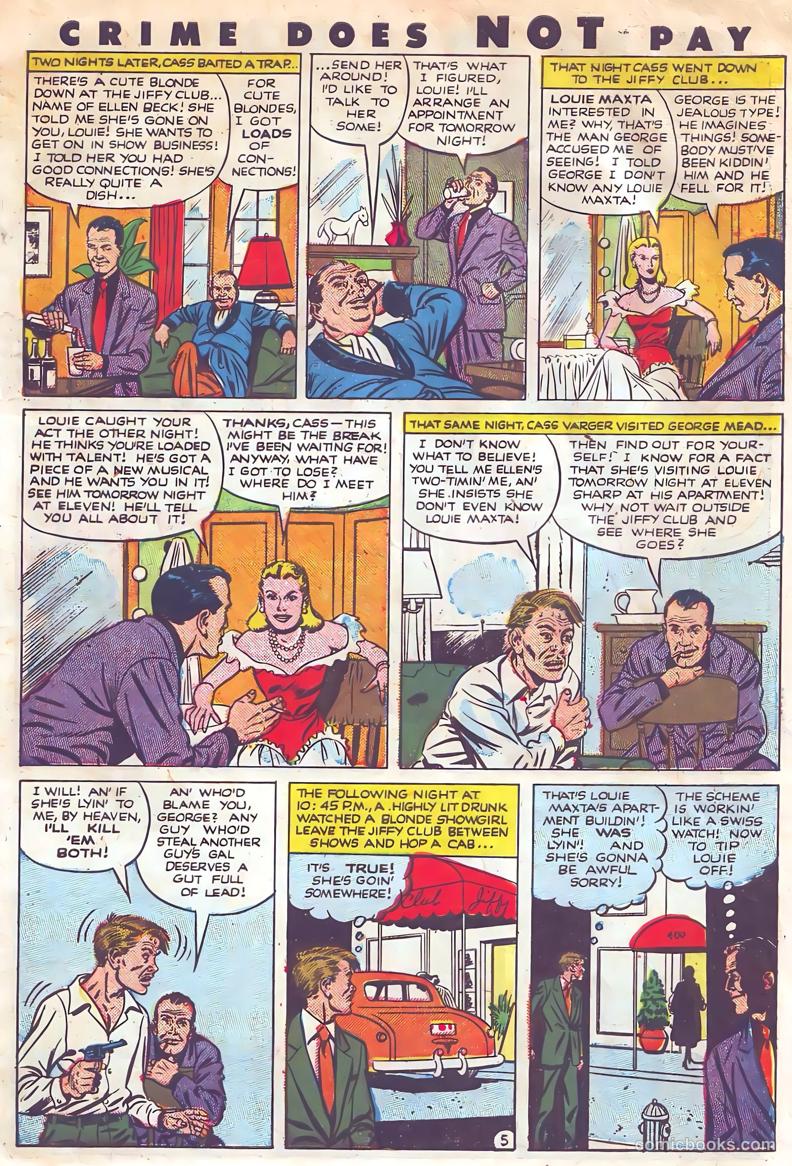 Crime Does Not Pay #115 — page 7 of 36