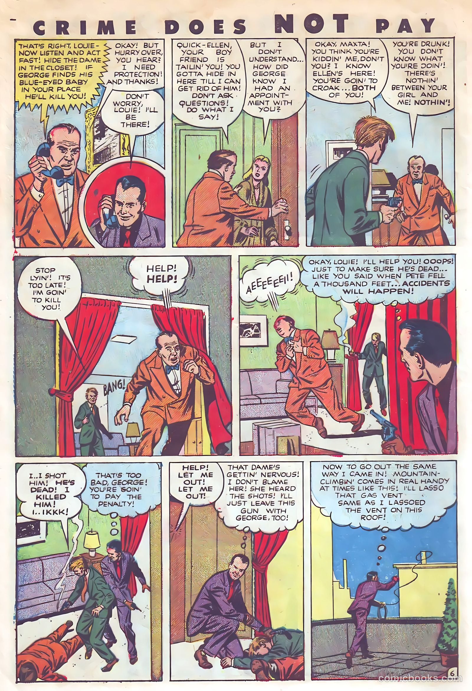 Crime Does Not Pay #115 — page 8 of 36
