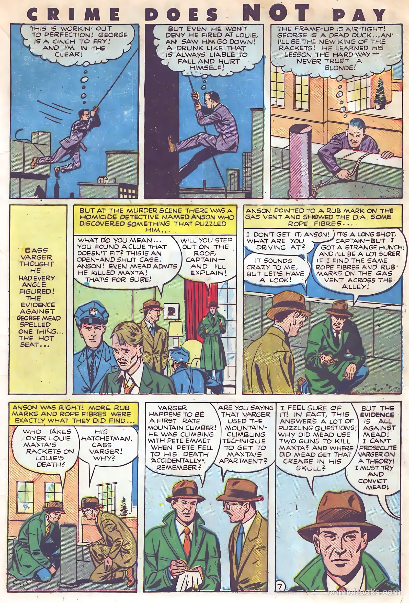 Crime Does Not Pay #115 — page 9 of 36