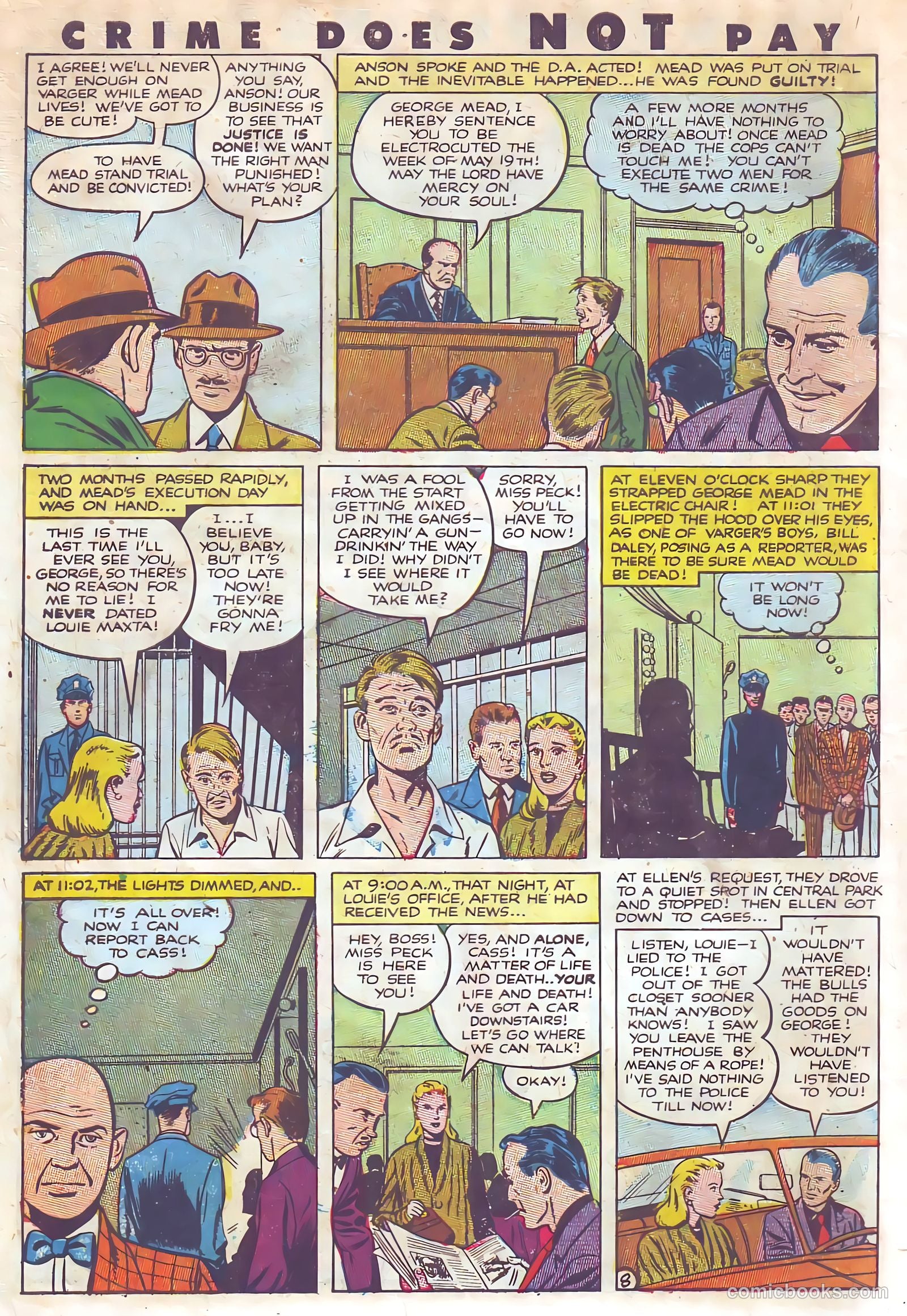 Crime Does Not Pay #115 — page 10 of 36