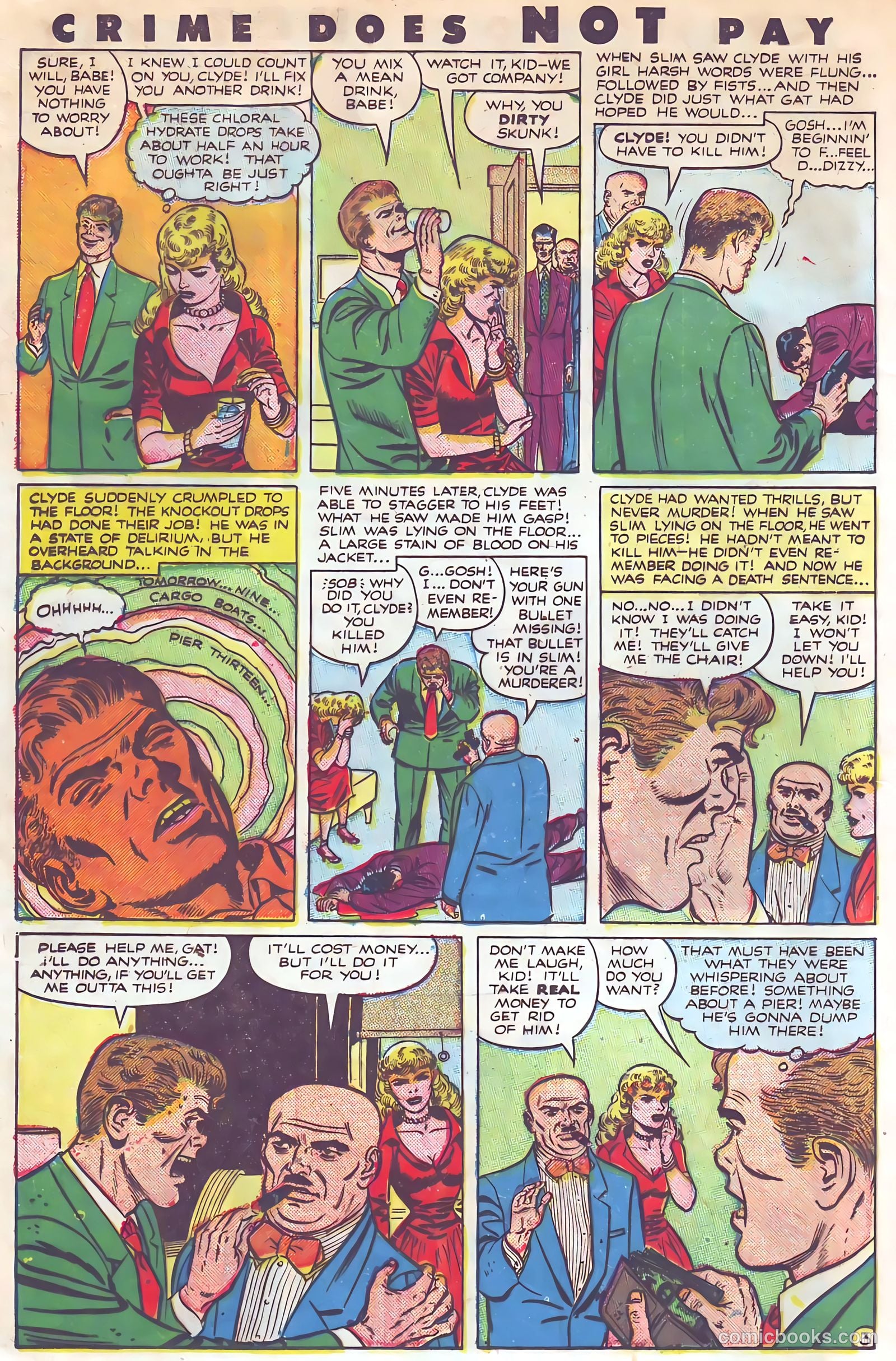 Crime Does Not Pay #115 — page 16 of 36