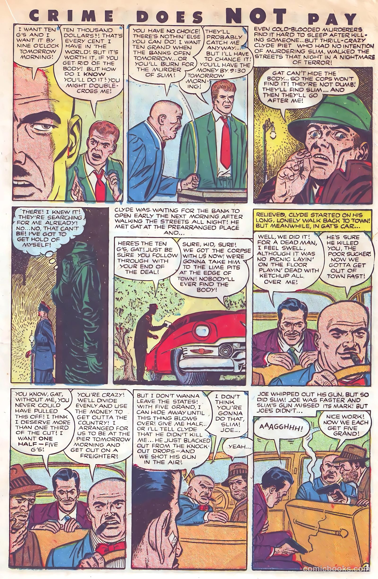 Crime Does Not Pay #115 — page 17 of 36