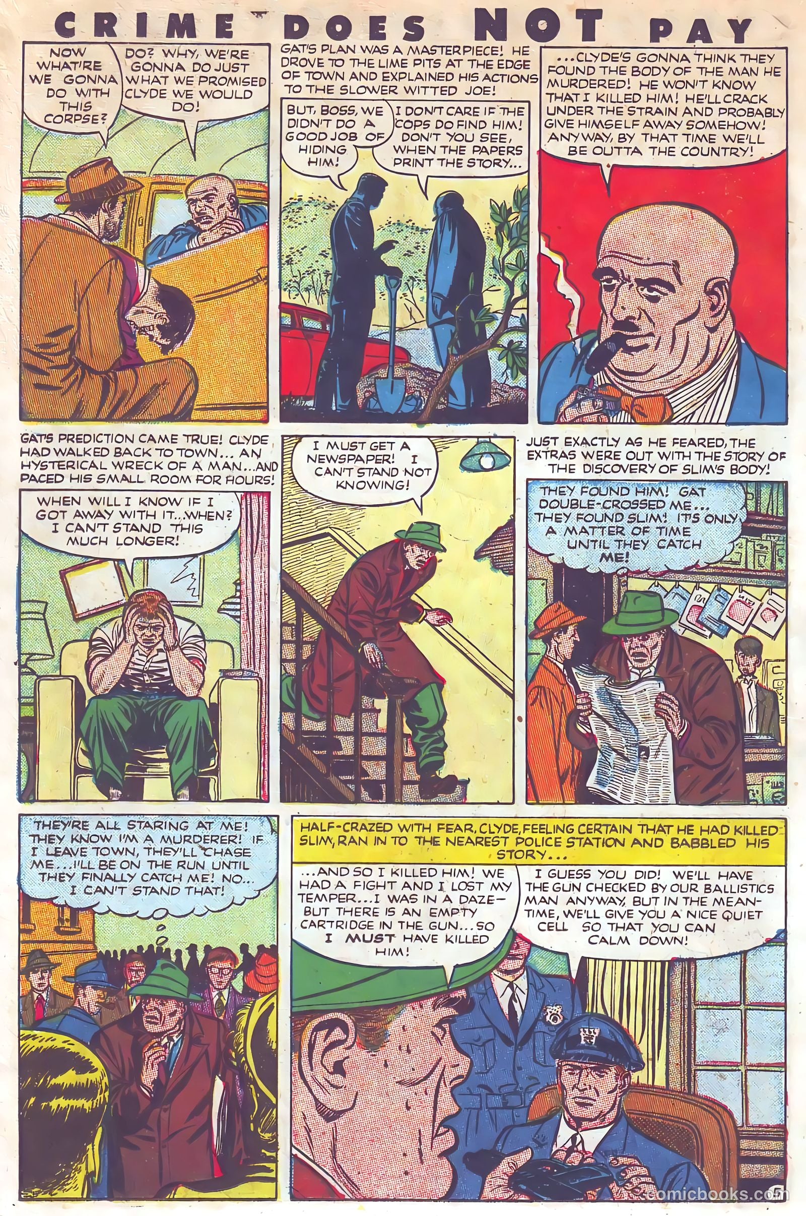 Crime Does Not Pay #115 — page 18 of 36