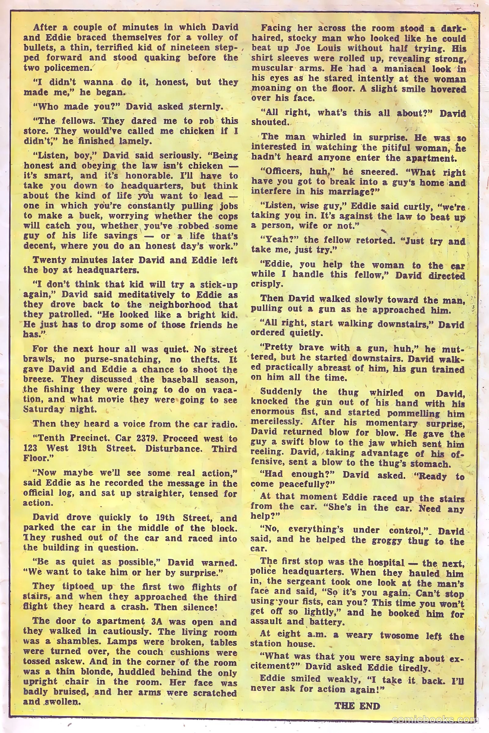 Crime Does Not Pay #115 — page 23 of 36