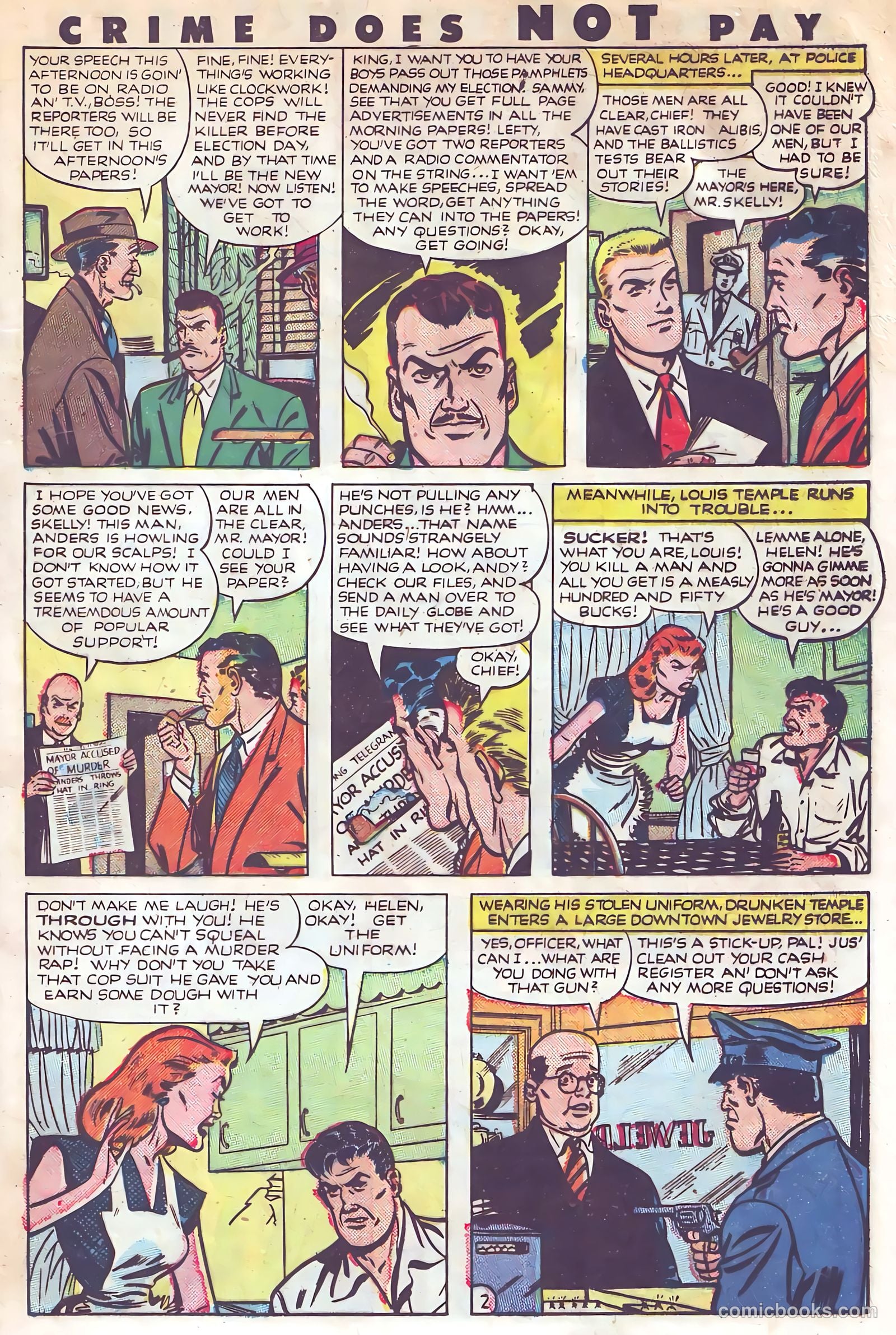 Crime Does Not Pay #115 — page 25 of 36
