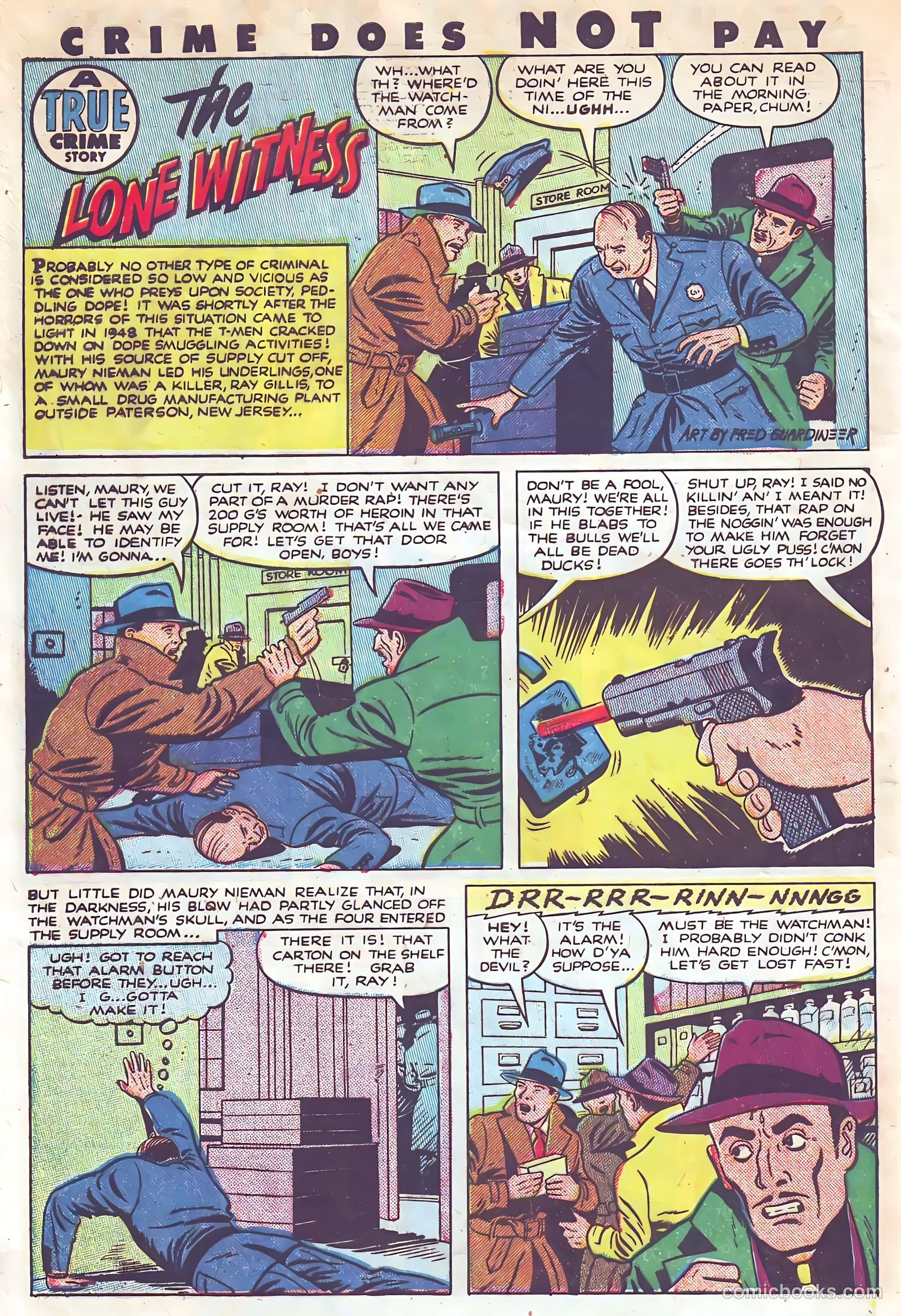 Crime Does Not Pay #115 — page 28 of 36