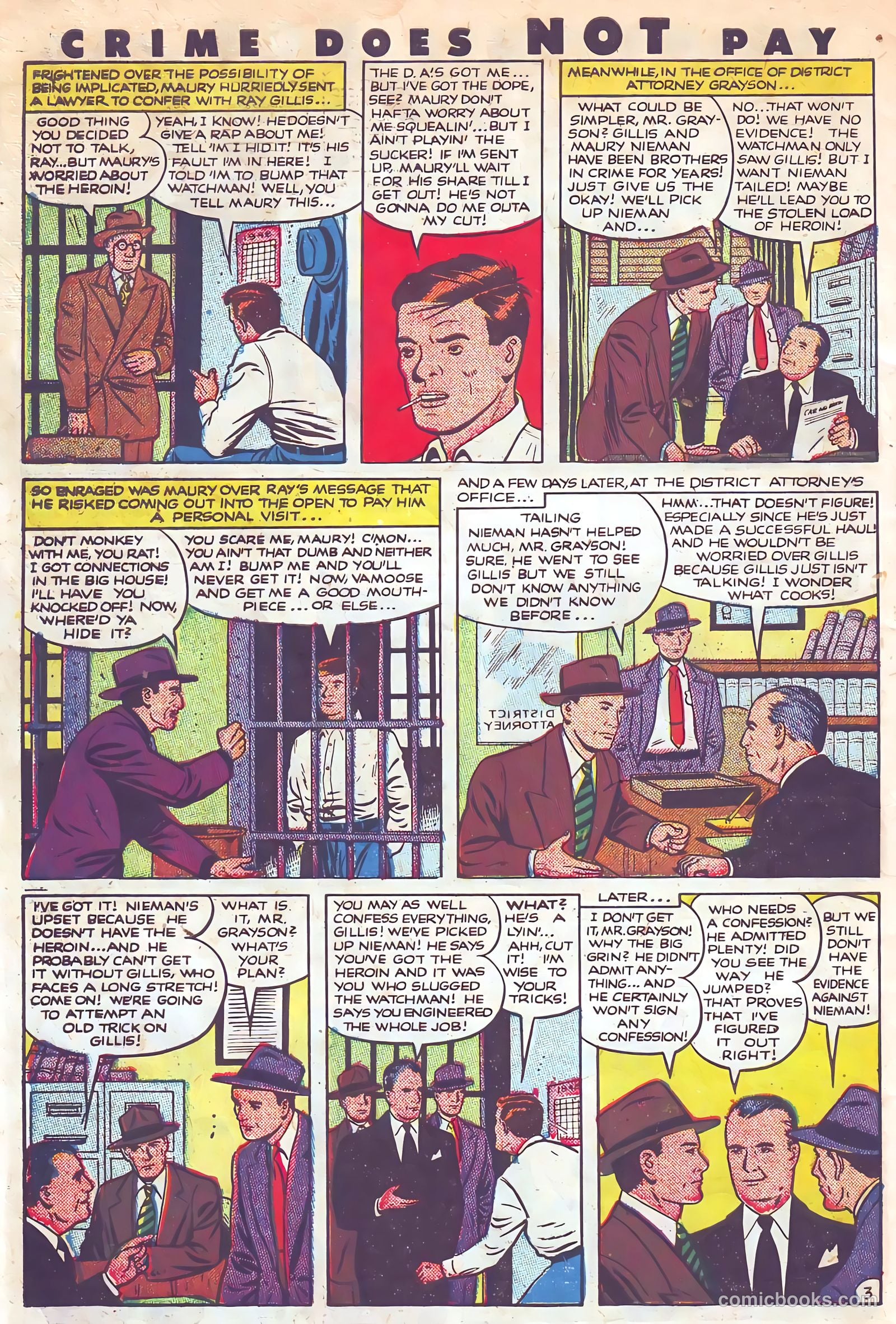 Crime Does Not Pay #115 — page 30 of 36