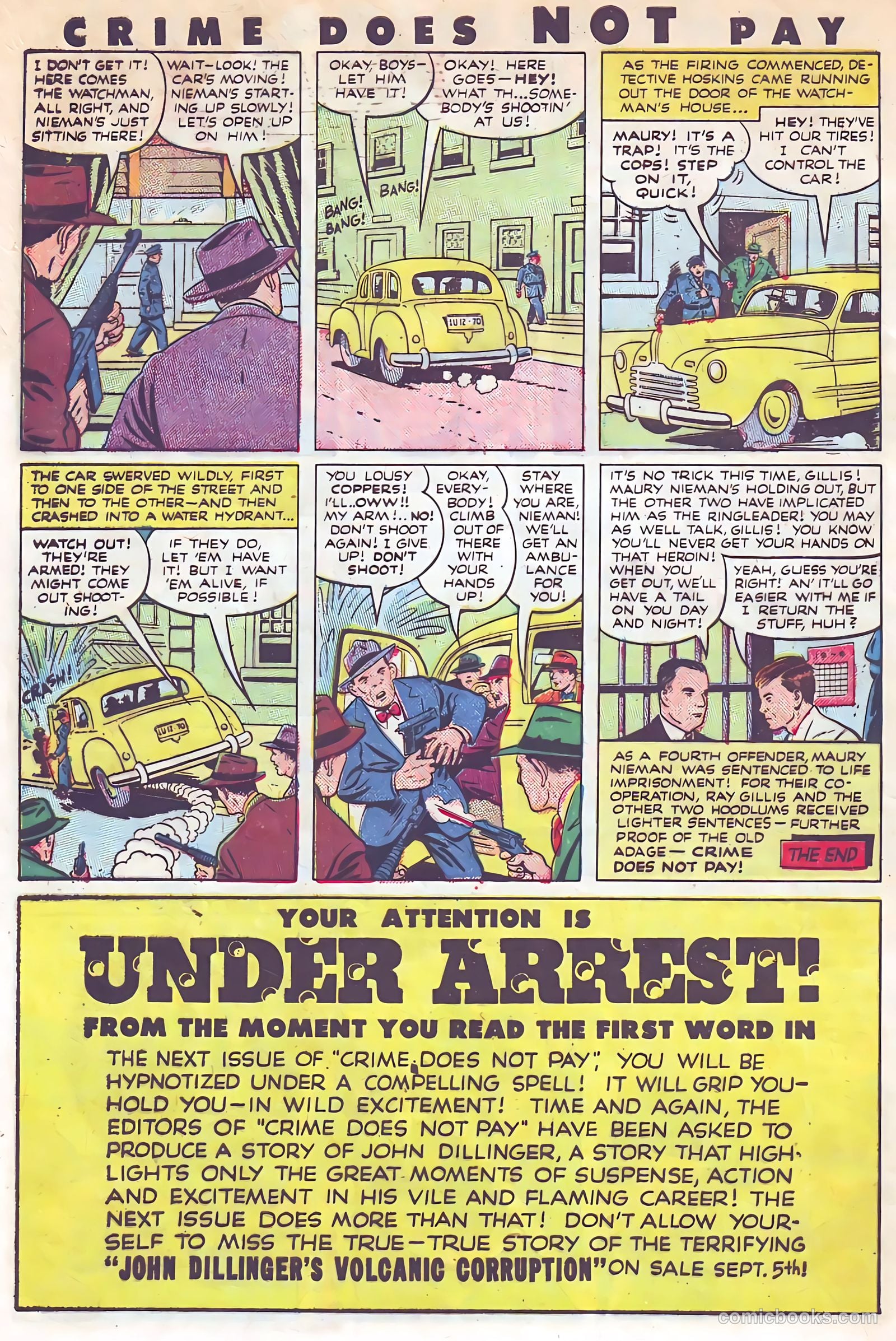 Crime Does Not Pay #115 — page 32 of 36