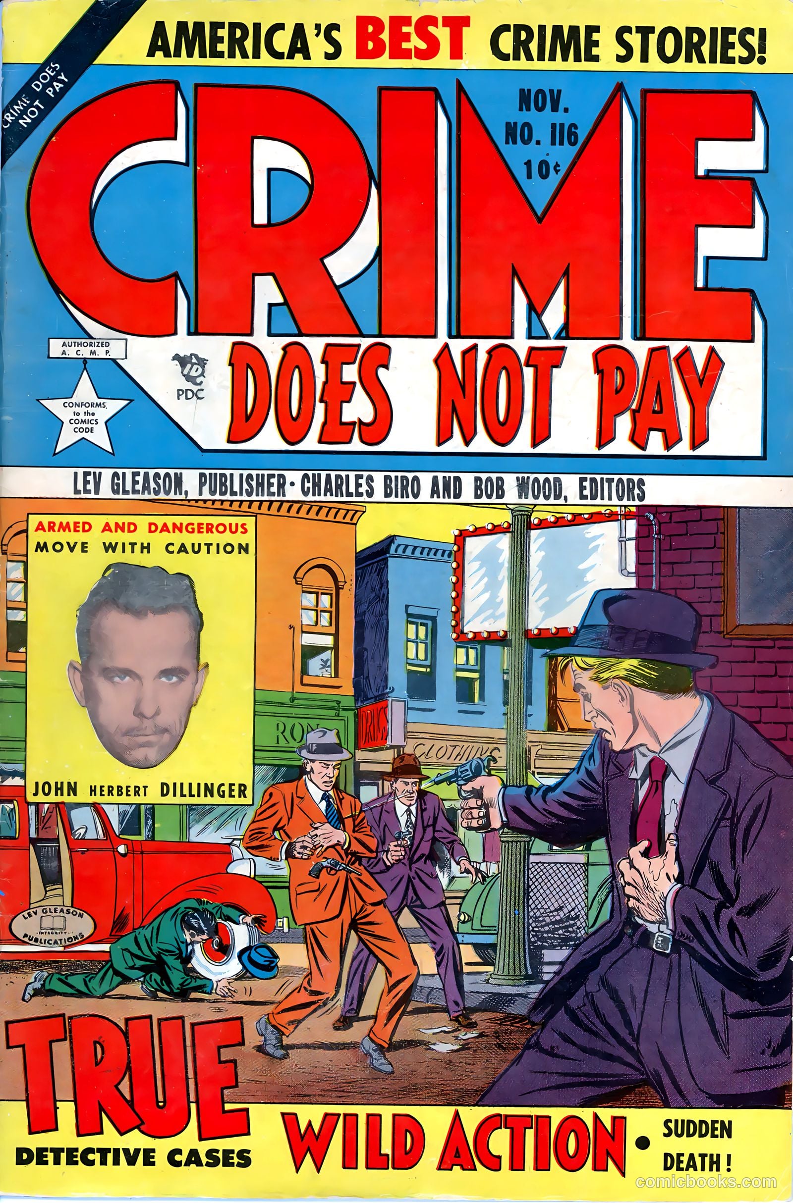 Crime Does Not Pay #116 — page 1 of 34