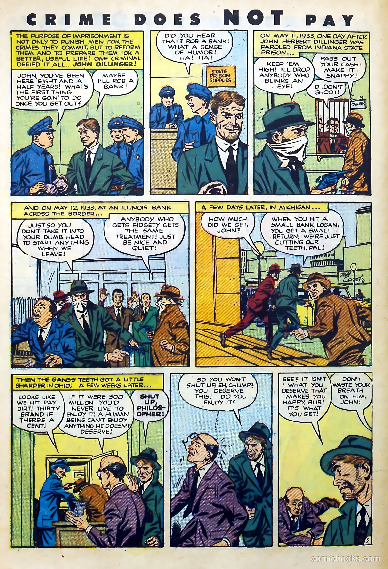 Crime Does Not Pay #116 — page 4 of 34