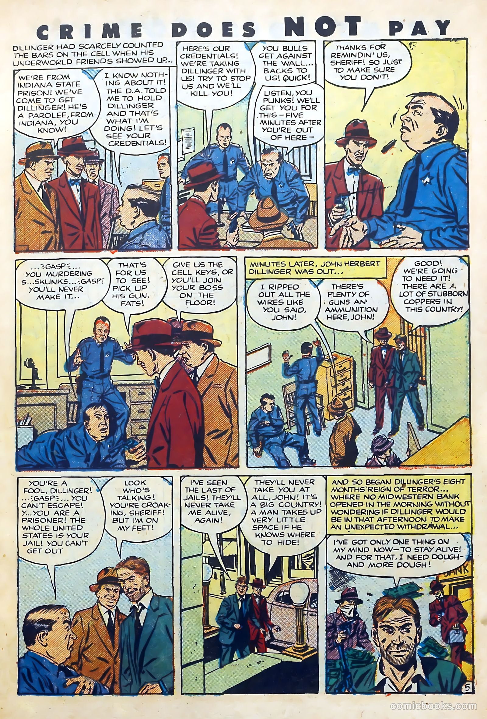 Crime Does Not Pay #116 — page 7 of 34