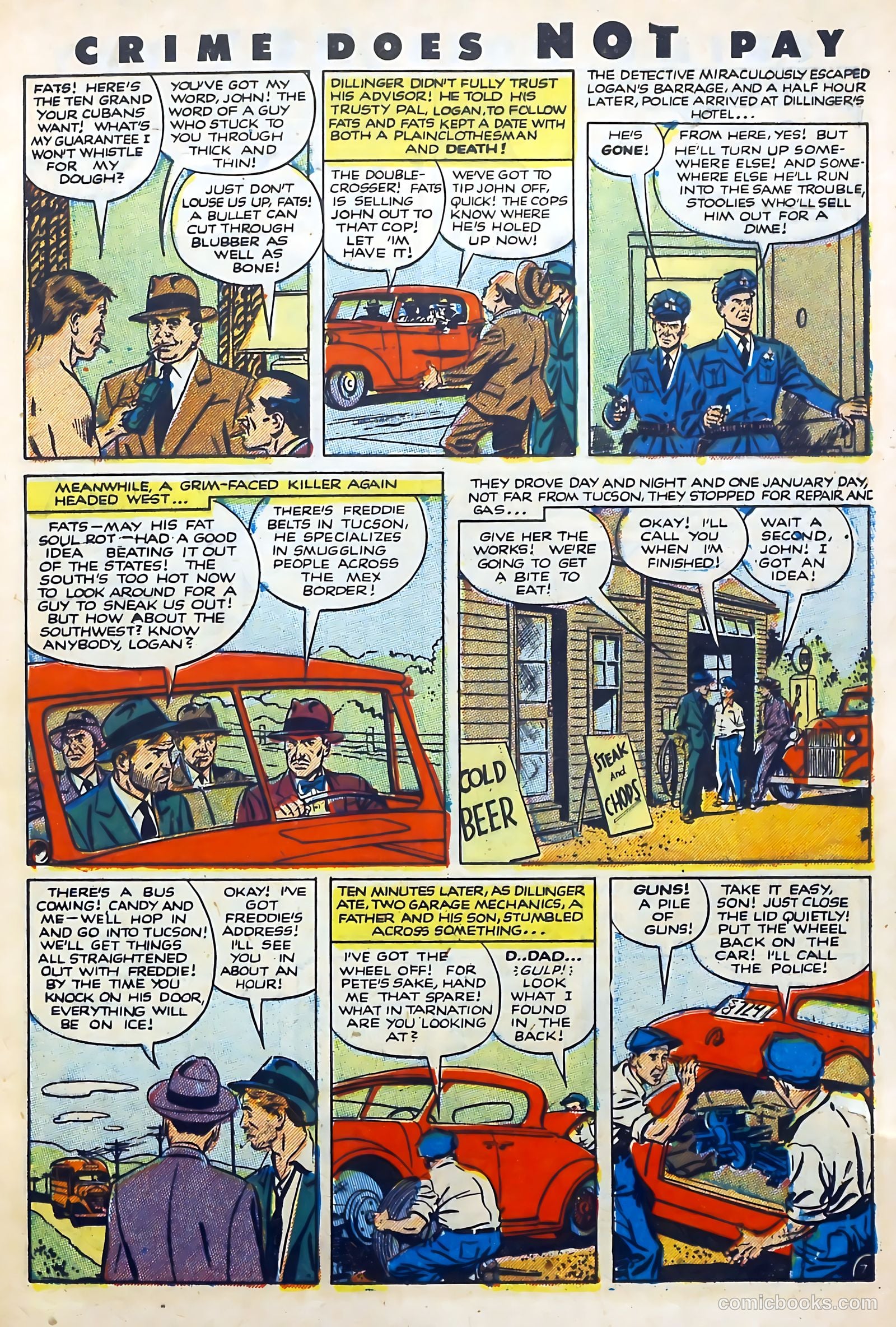Crime Does Not Pay #116 — page 9 of 34
