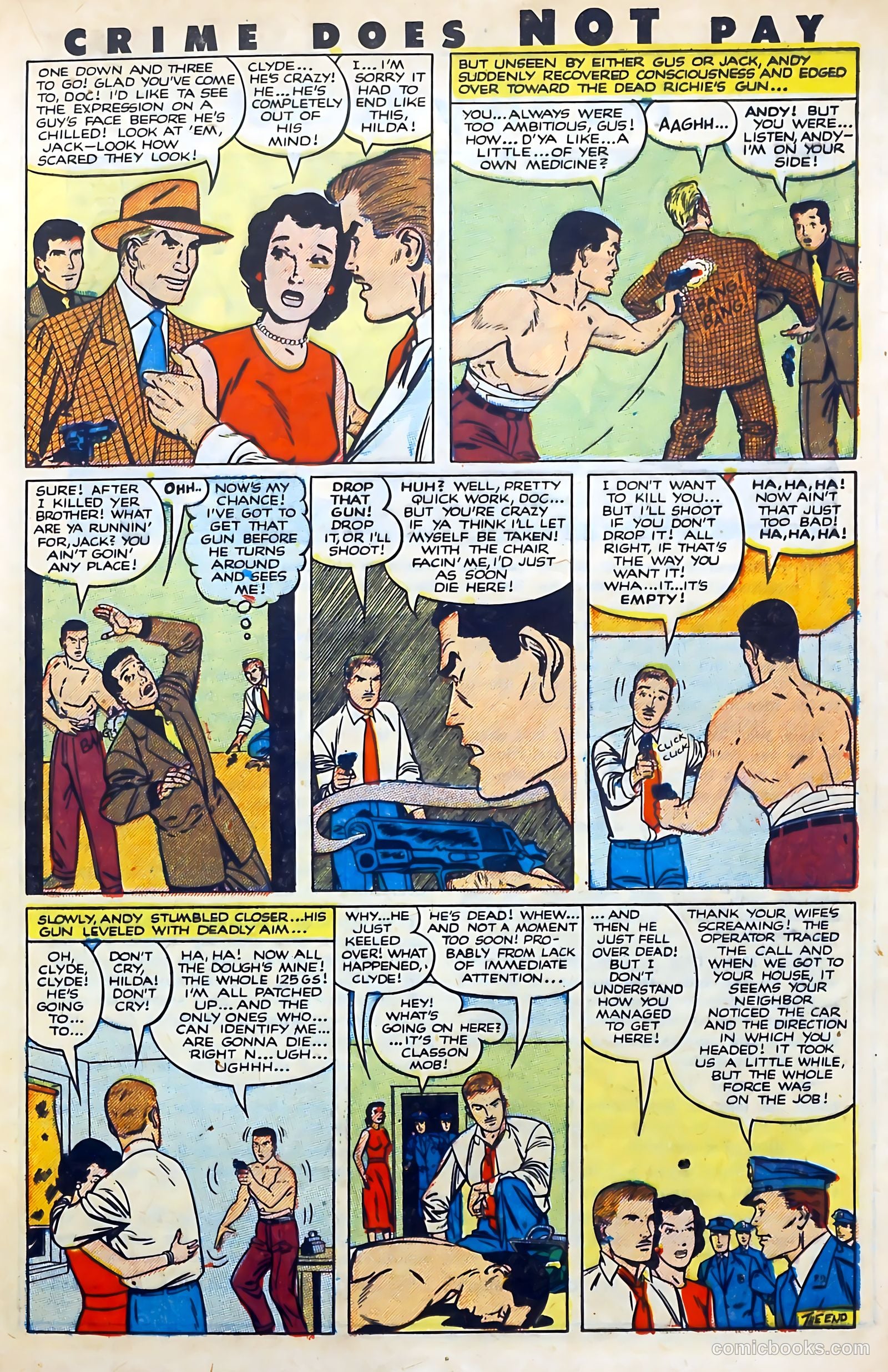 Crime Does Not Pay #116 — page 15 of 34
