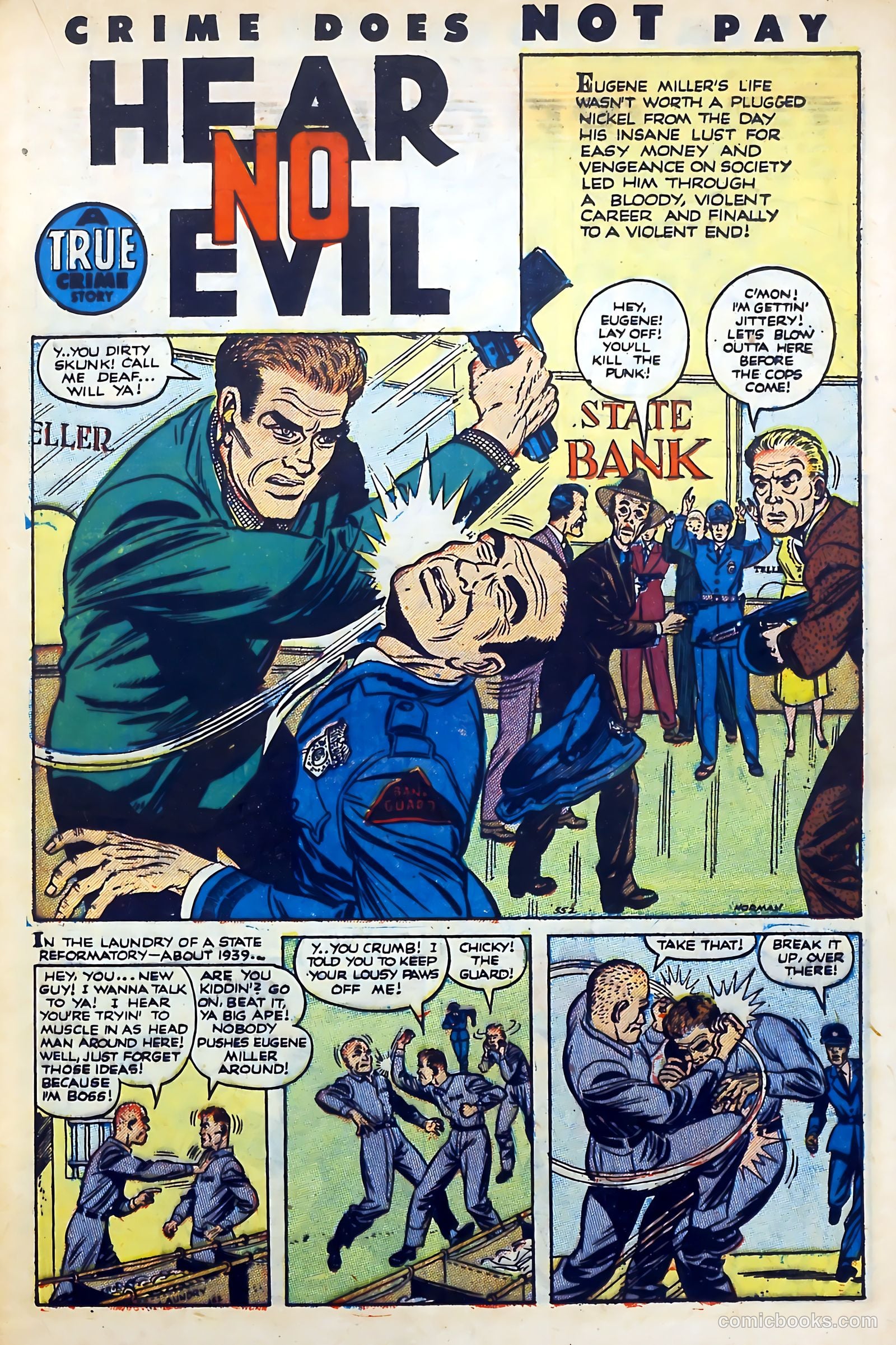Crime Does Not Pay #116 — page 19 of 34
