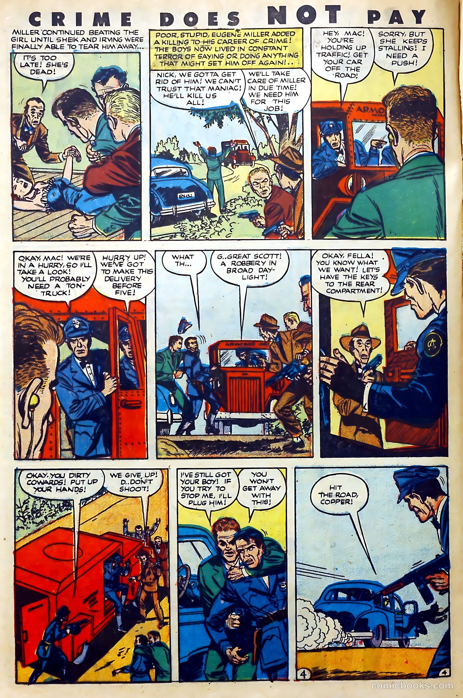 Crime Does Not Pay #116 — page 22 of 34