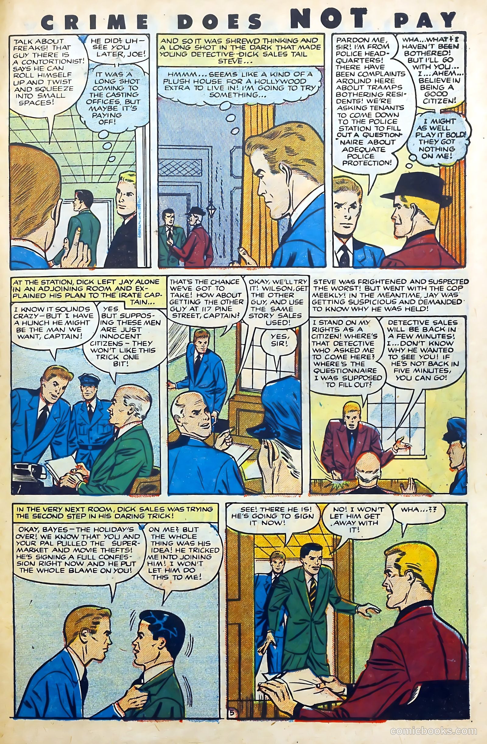 Crime Does Not Pay #116 — page 29 of 34