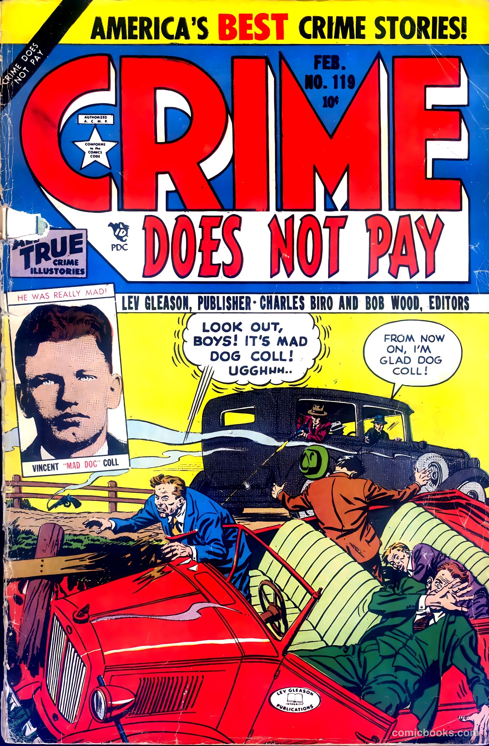 Crime Does Not Pay #119 — page 1 of 36