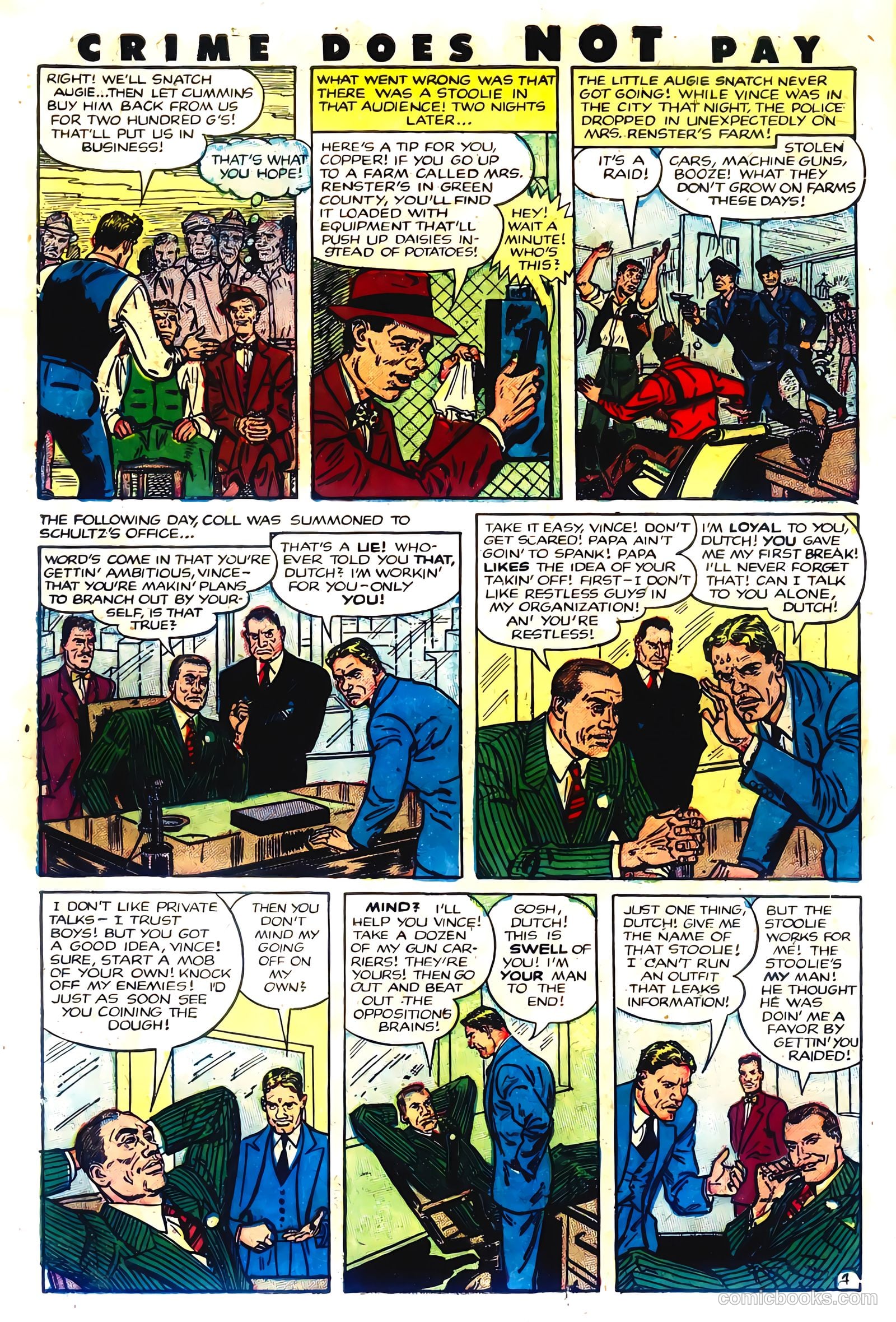 Crime Does Not Pay #119 — page 6 of 36