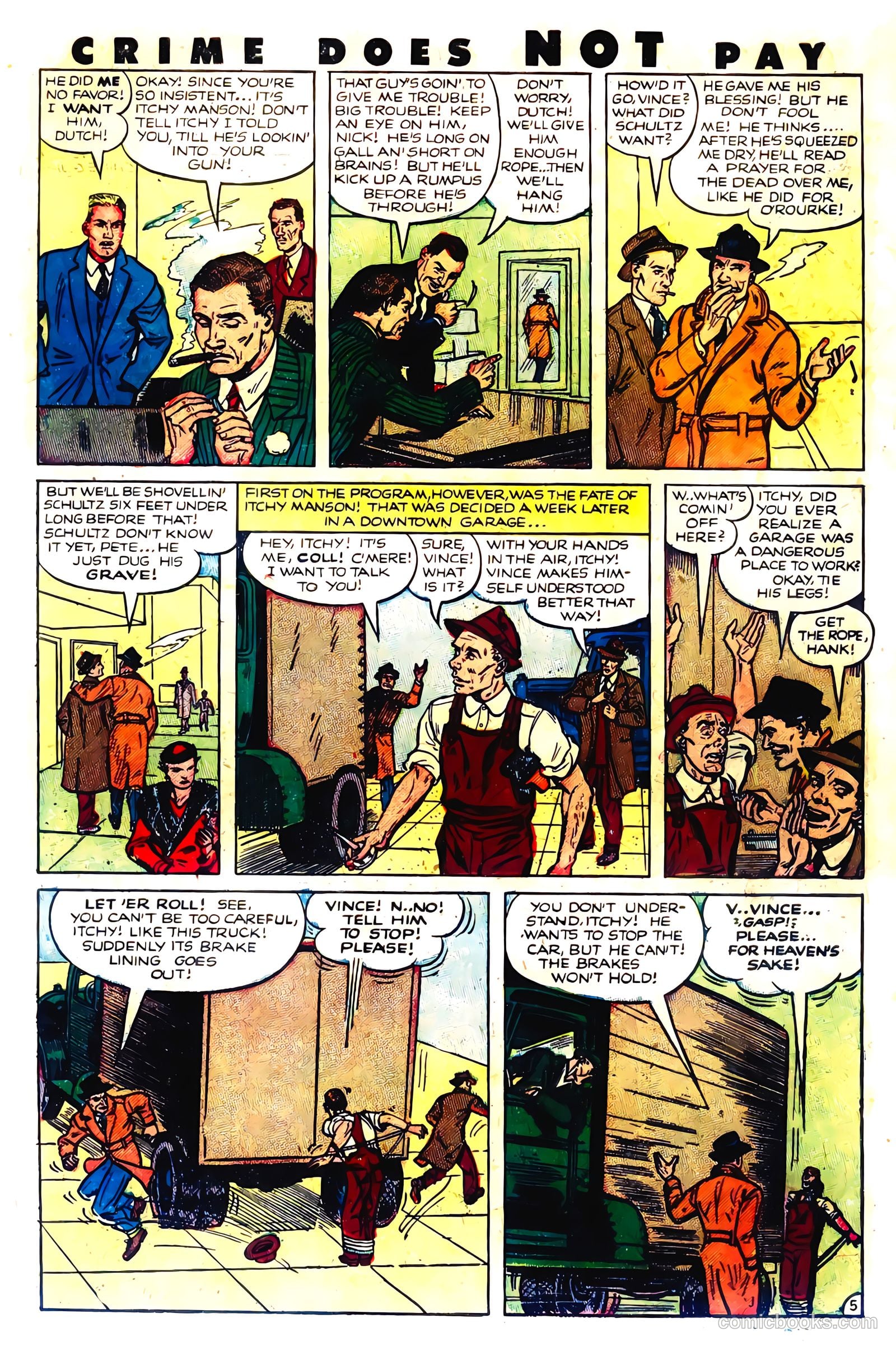 Crime Does Not Pay #119 — page 7 of 36
