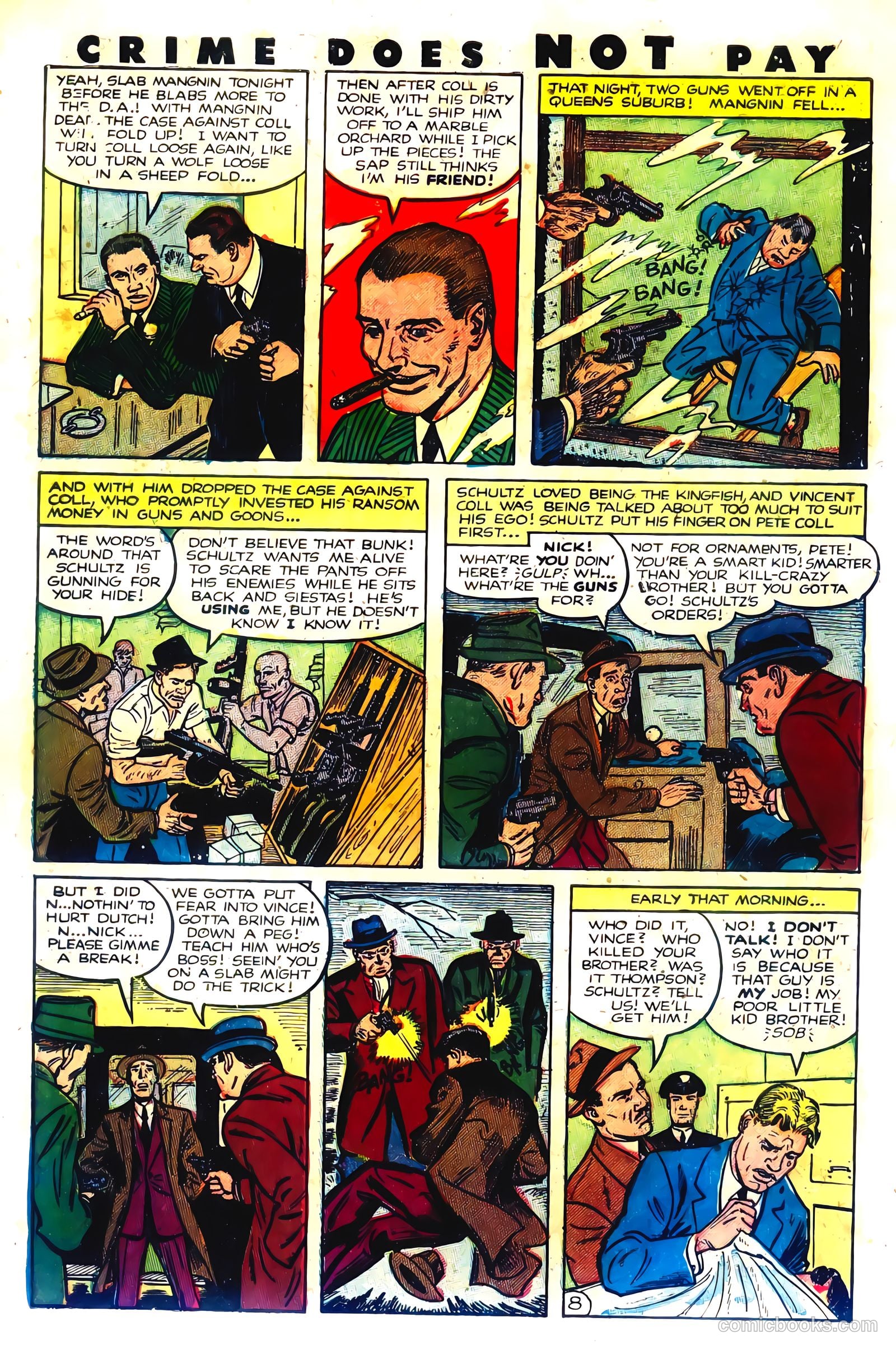 Crime Does Not Pay #119 — page 10 of 36