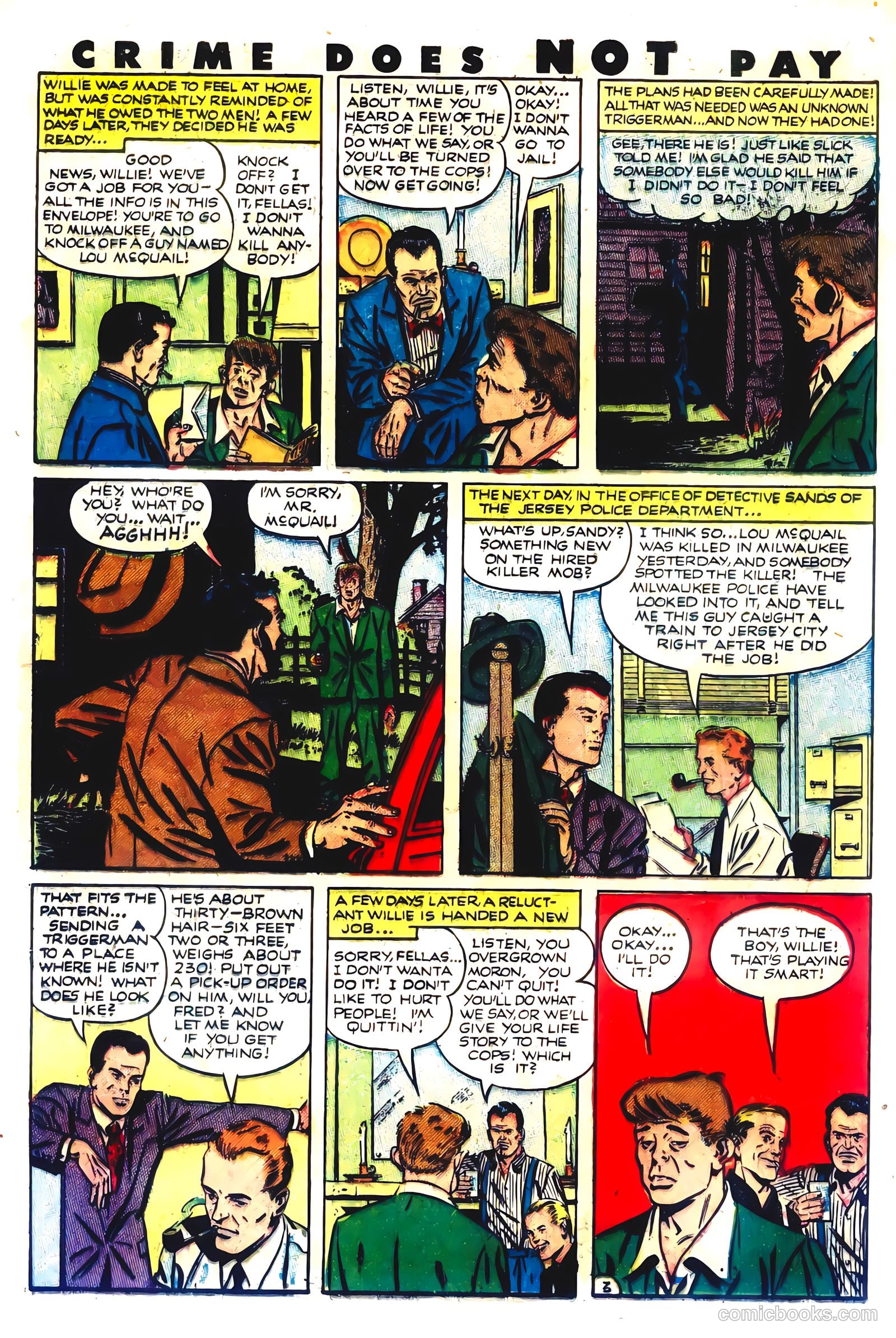 Crime Does Not Pay #119 — page 16 of 36