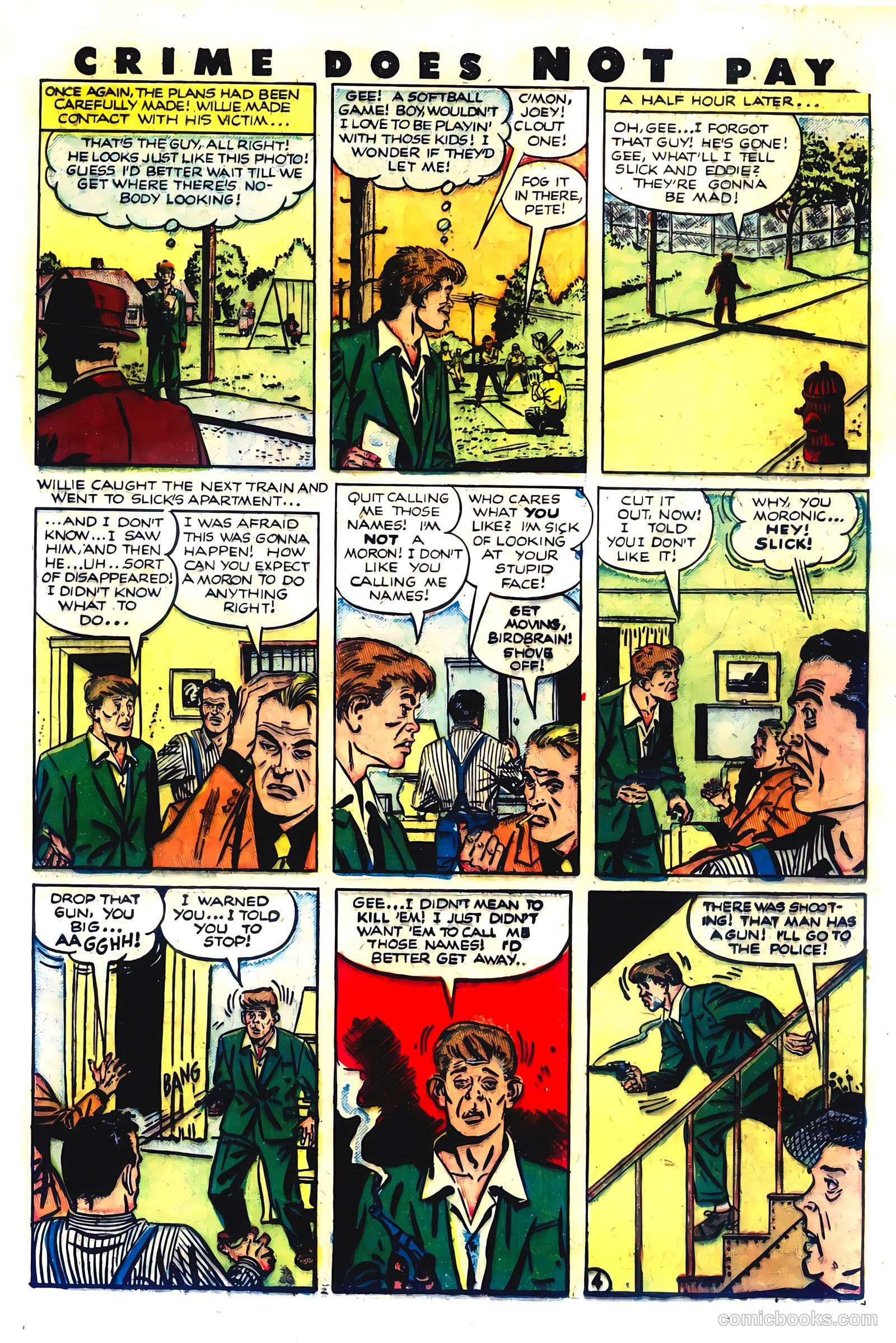 Crime Does Not Pay #119 — page 17 of 36