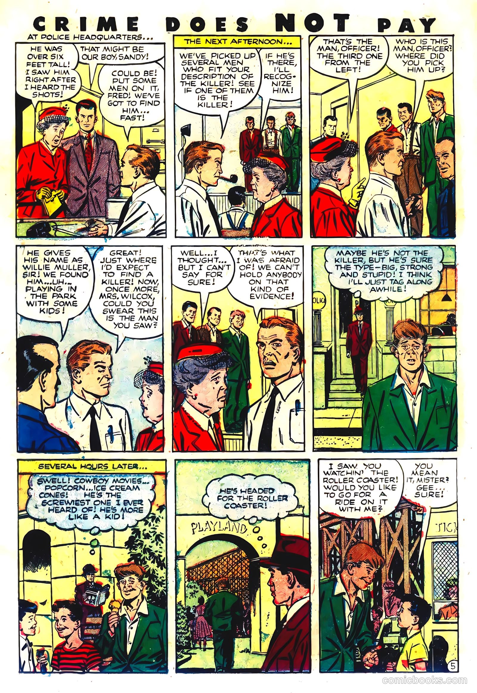 Crime Does Not Pay #119 — page 18 of 36